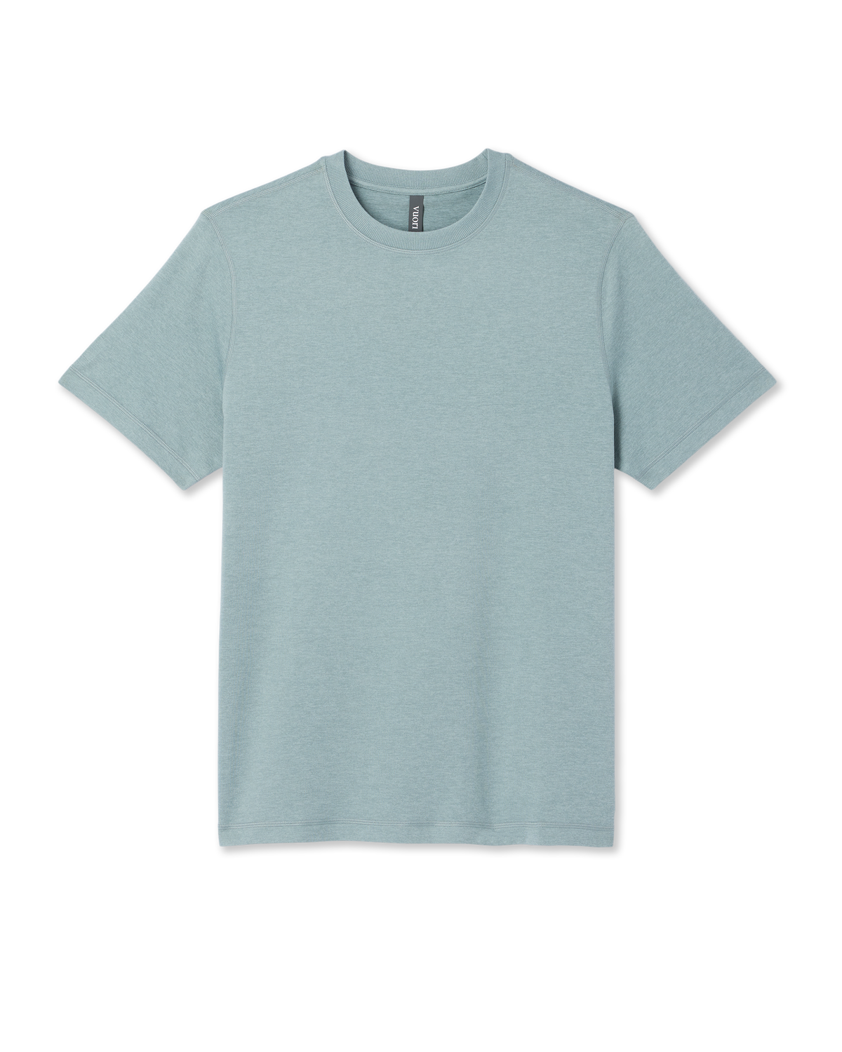 Men Vuori Short Sleeve Ponto Performance Tee Misty Blue Heather