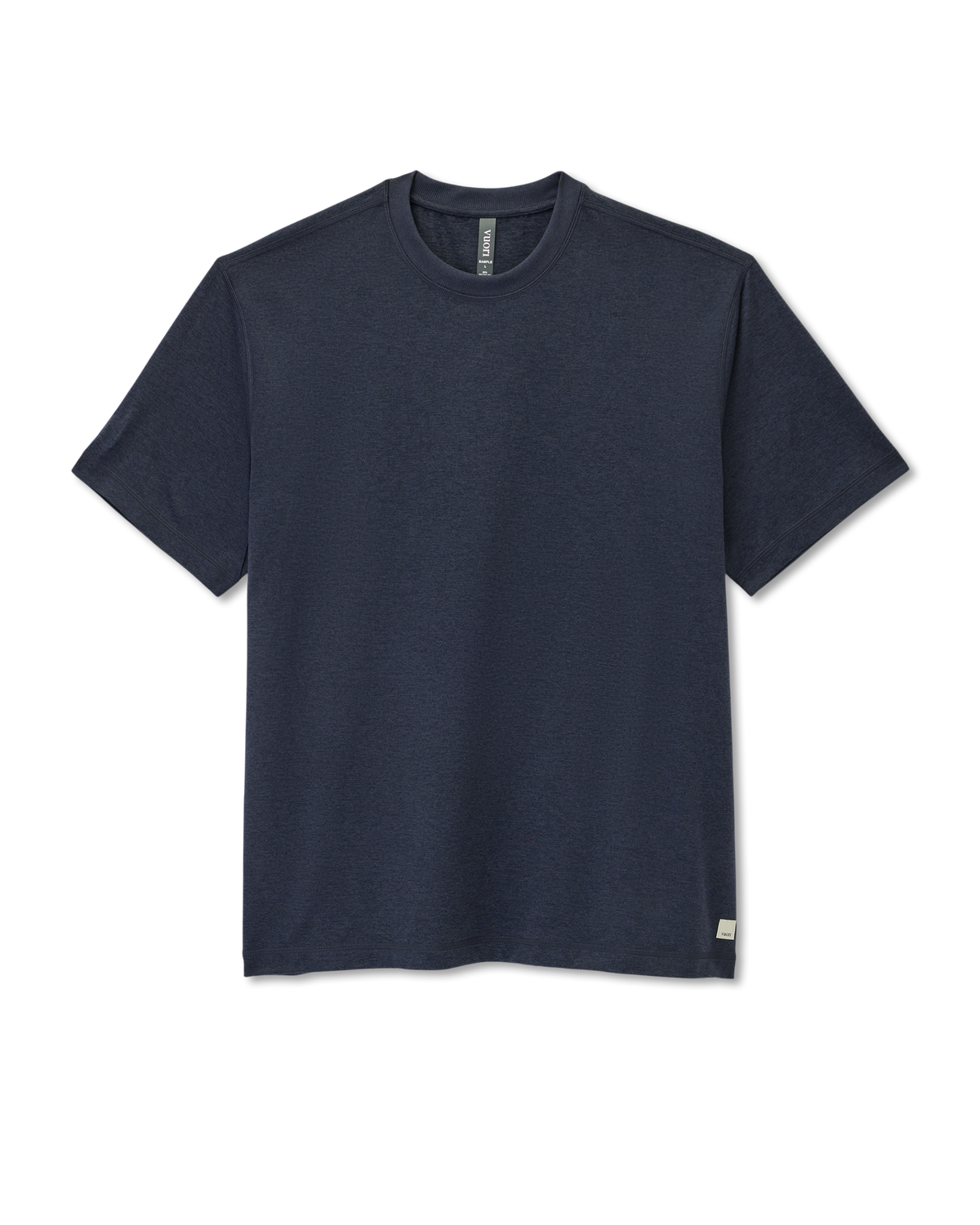 Men Vuori Short Sleeve Ponto Tee - Relaxed Fit Midnight Heather