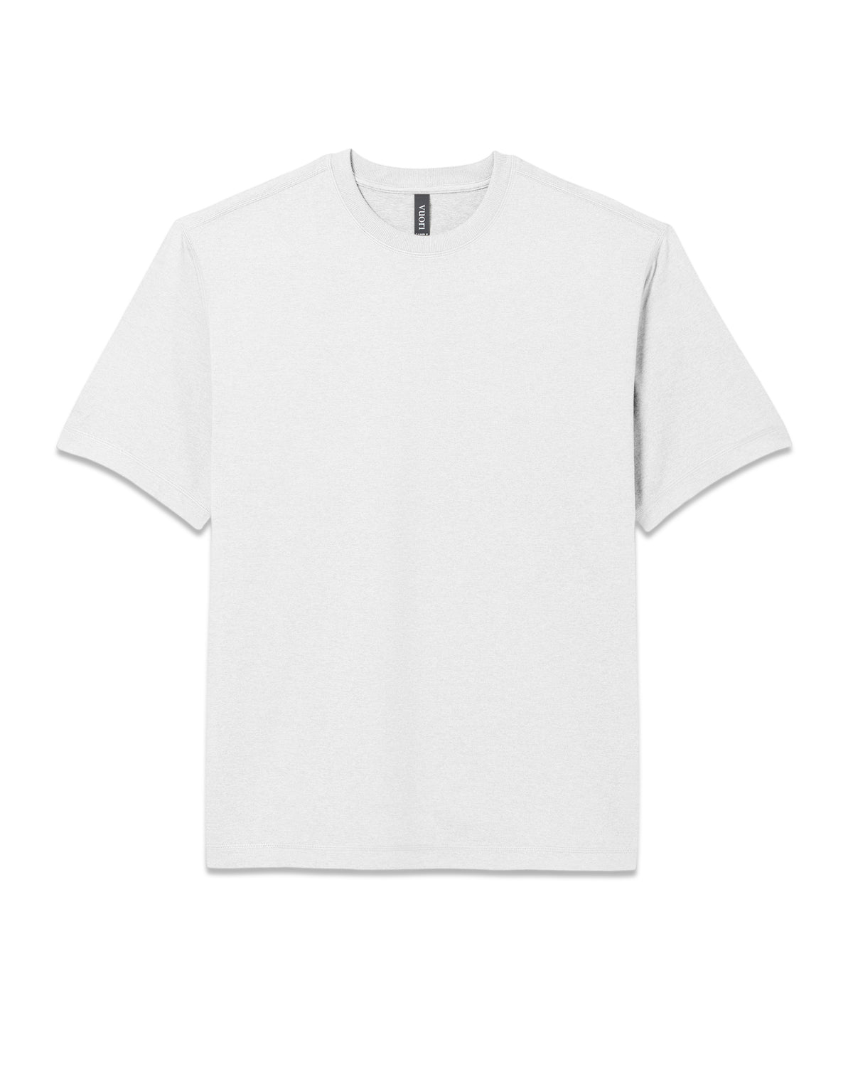 Men Vuori Men's Short Sleeve Ponto Tee - Relaxed White