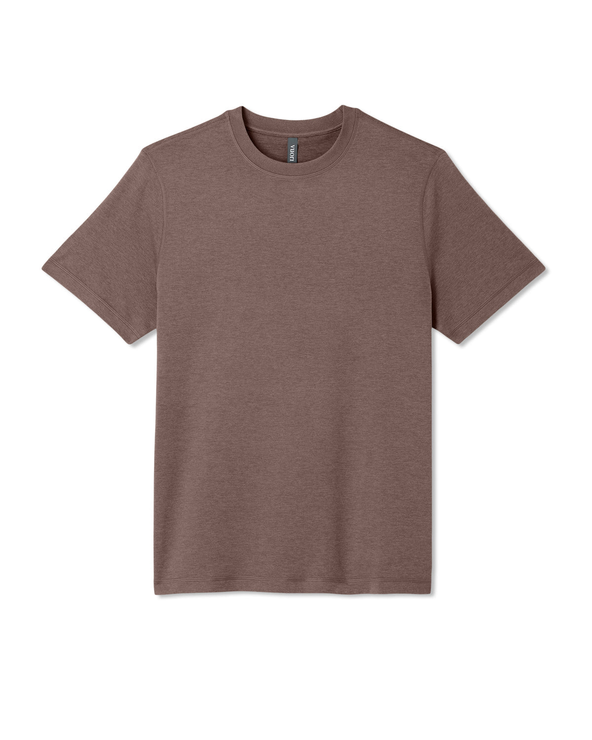 Men Vuori Men's Short Sleeve Ponto Performance Tee Elm Heather