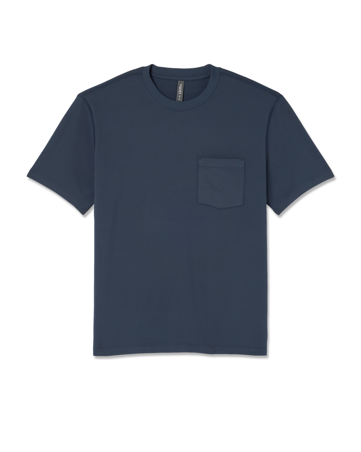 Men Vuori Short Sleeve Ponto Pocket Tee - Relaxed Fit Ocean Blue