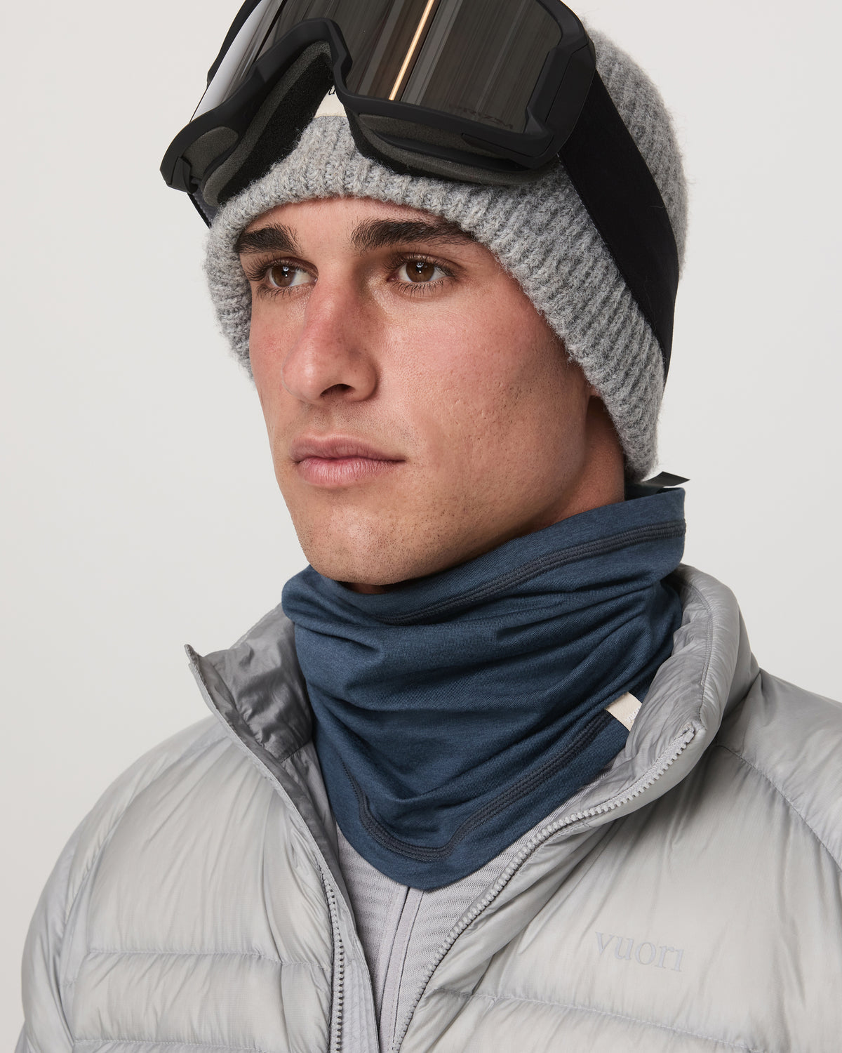 Accessories|New Vuori DreamKnit Neck Gaiter Azure Heather Gaiter