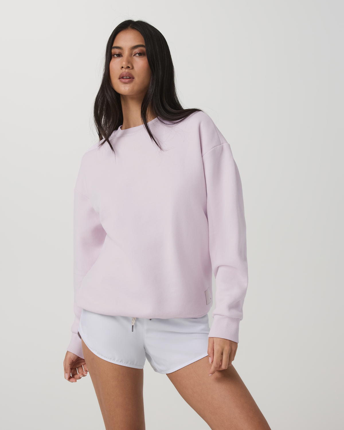 Women|New Vuori Restore Oversized Crew 2.0 Women's Lilac Breeze Sweatshirt