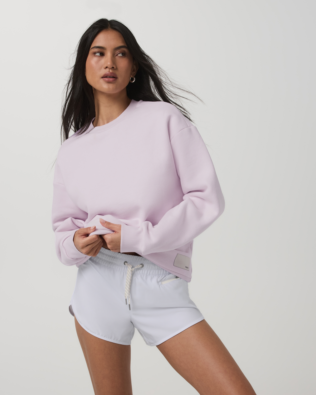Women|New Vuori Restore Oversized Crew 2.0 Women's Lilac Breeze Sweatshirt