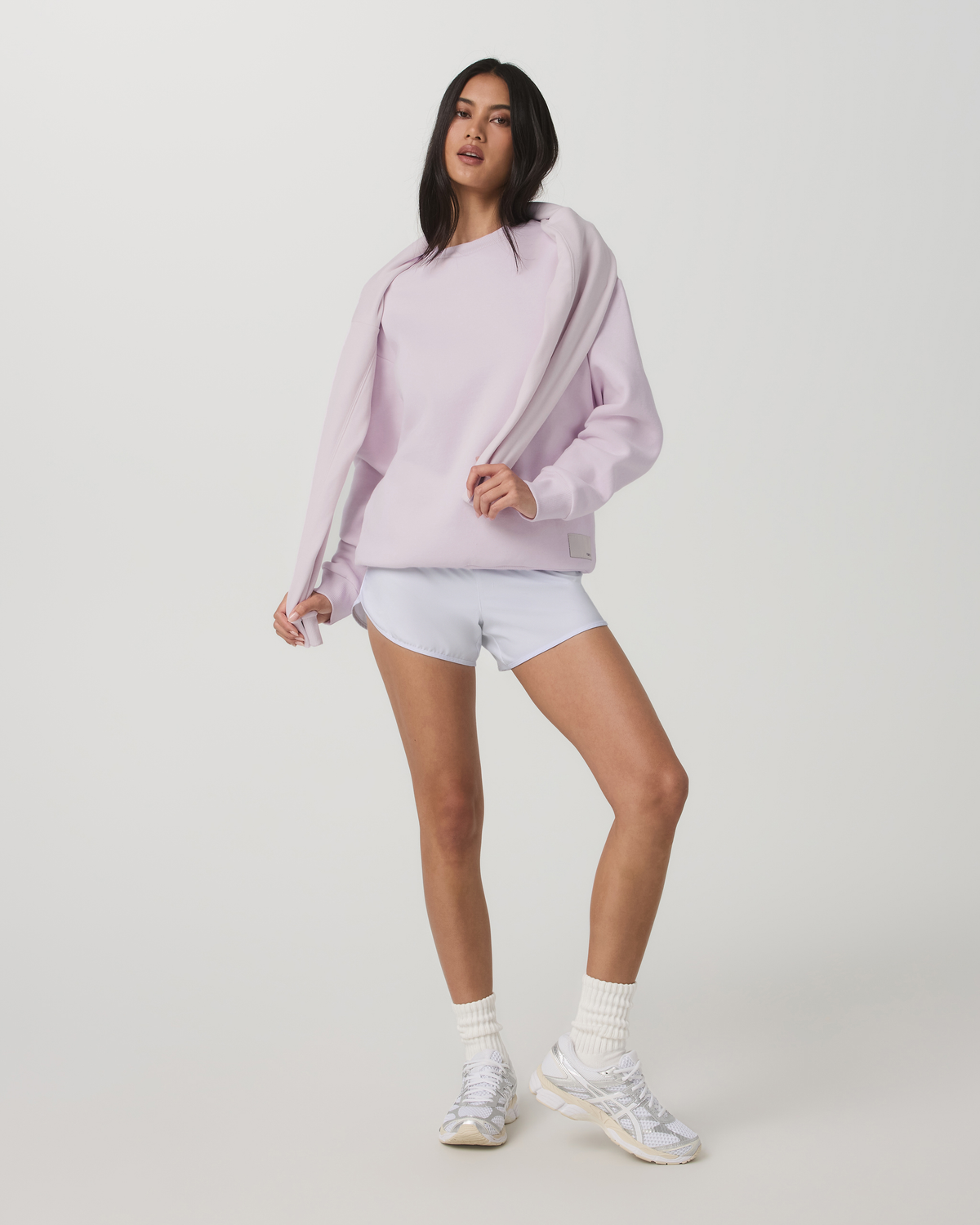 Women|New Vuori Restore Oversized Crew 2.0 Women's Lilac Breeze Sweatshirt