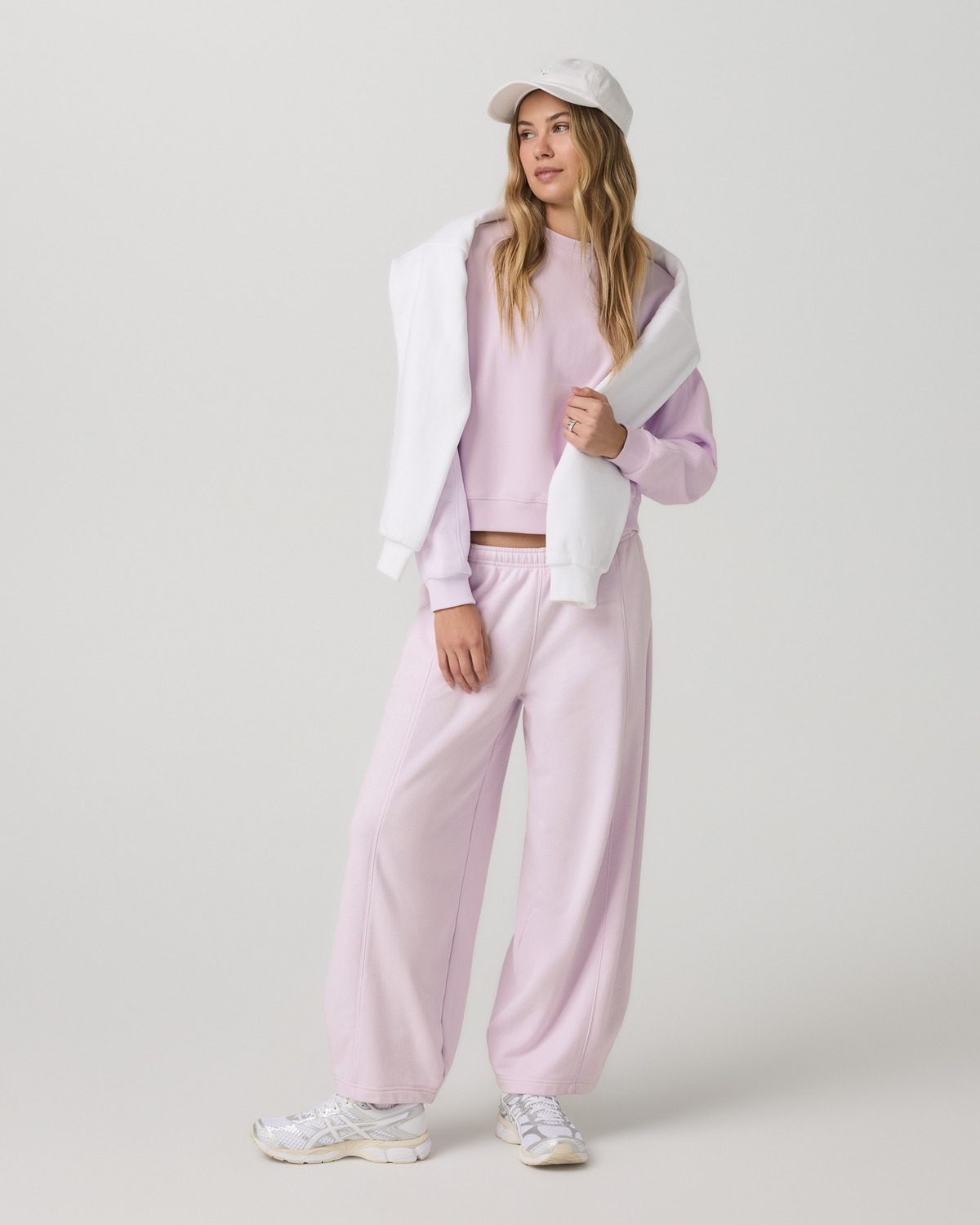 Women|New Vuori Sedona Seams Crew Women's Lilac Breeze Sweatshirt