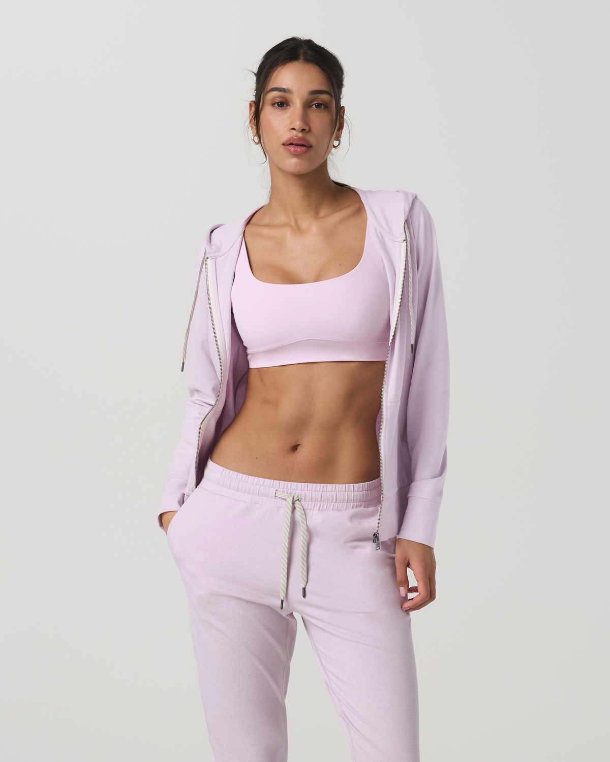Women|New Vuori Halo Performance Hoodie 2.0 Lilac Breeze Heather Hoodie