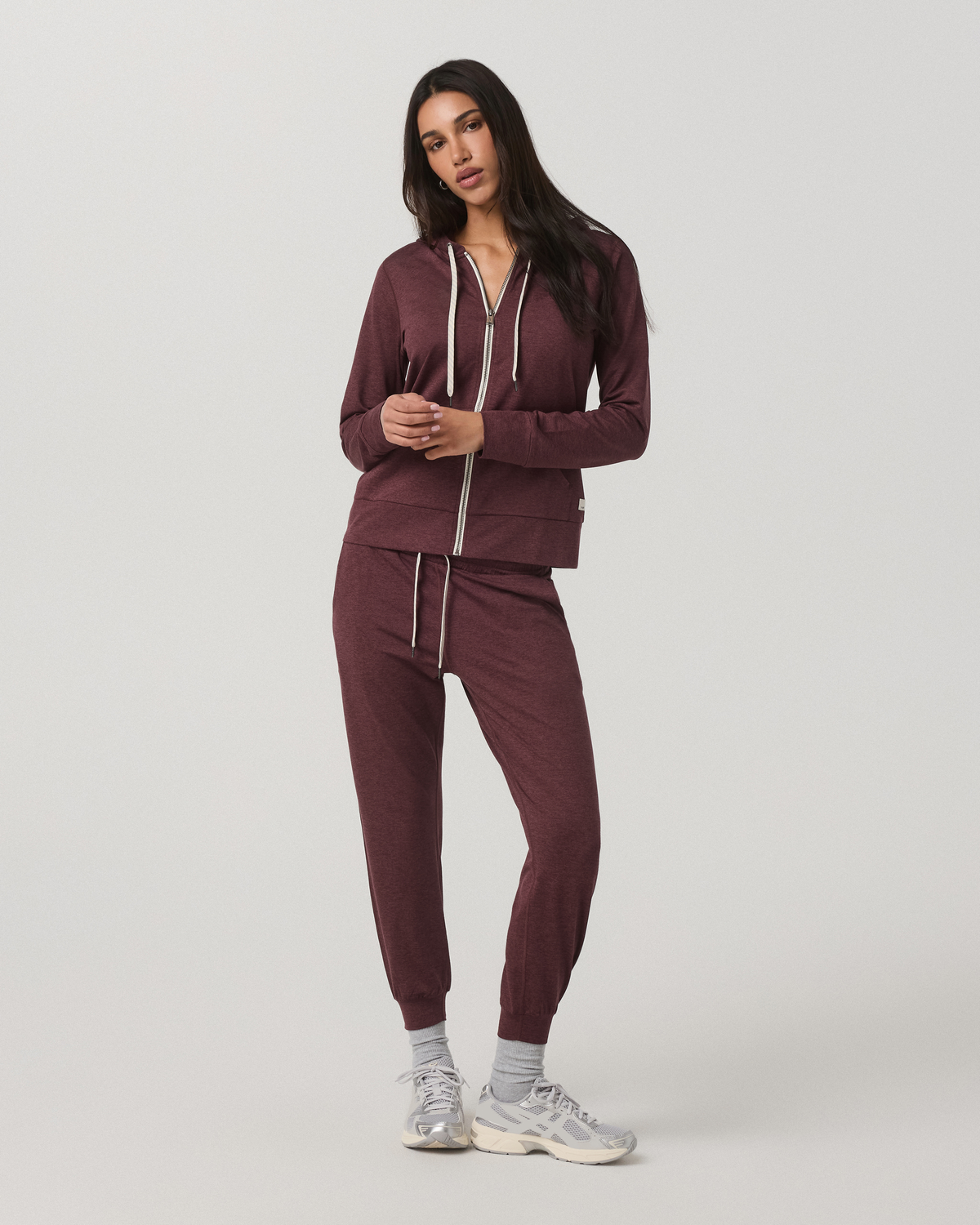 Women|New Vuori Women's Halo Performance Hoodie 2.0 Fig Heather