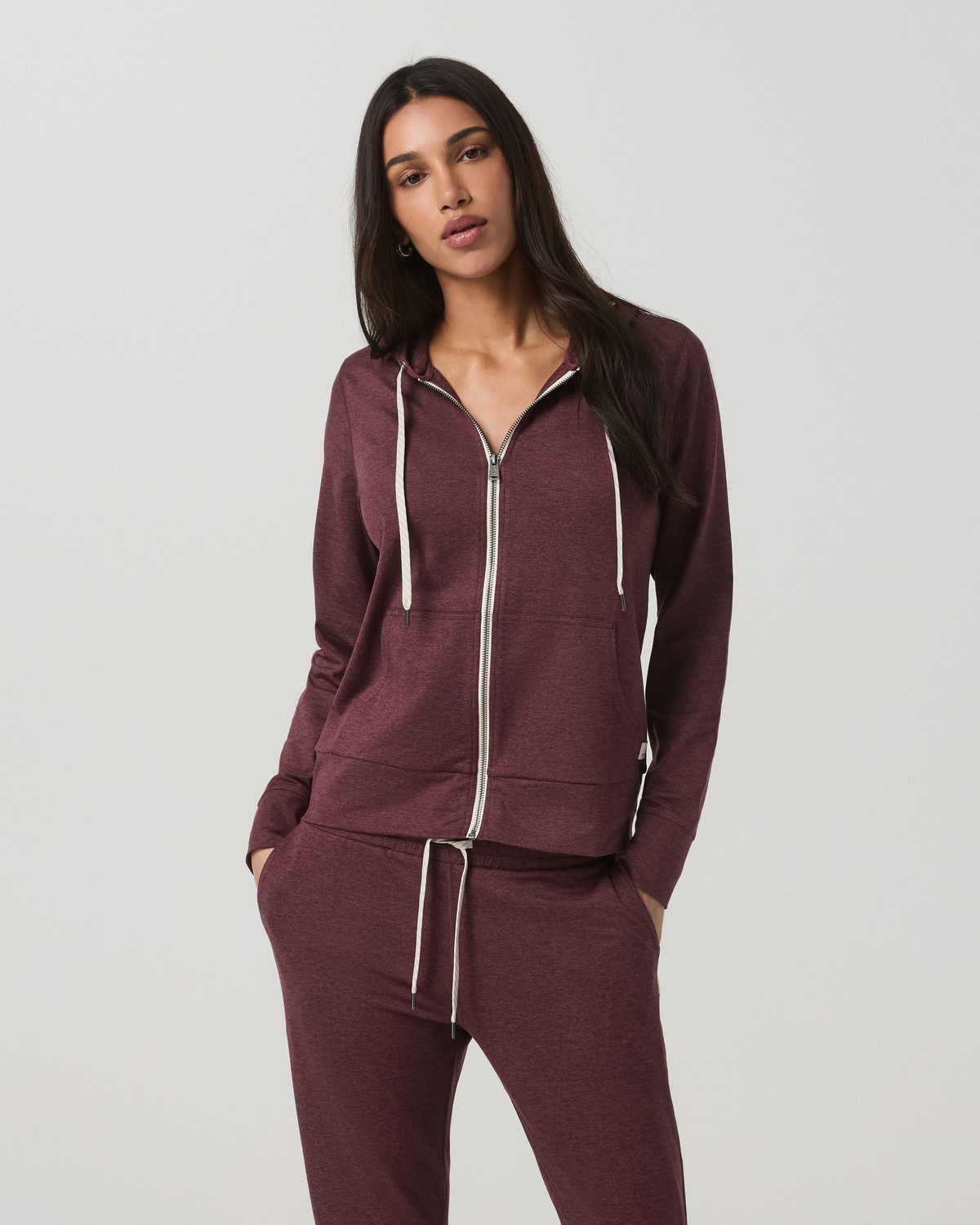 Women|New Vuori Women's Halo Performance Hoodie 2.0 Fig Heather