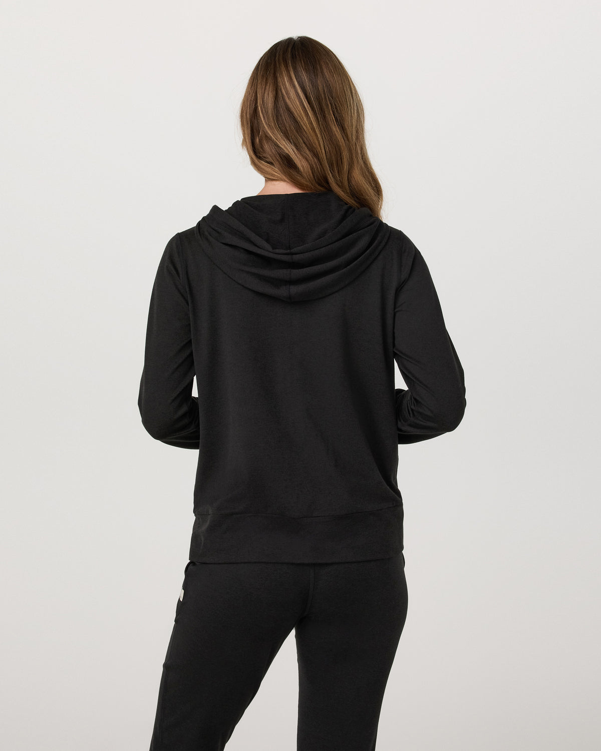Women Vuori Halo Performance Hoodie 2.0 Black Heather Hoodie