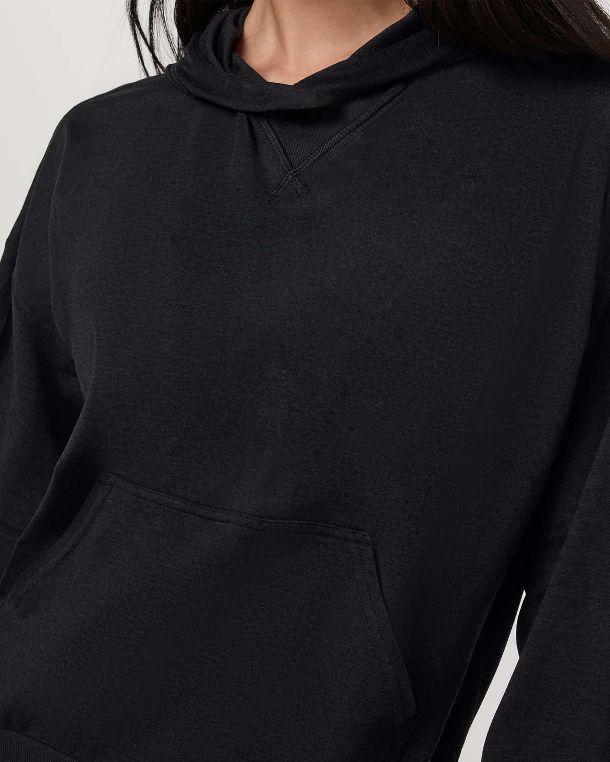 Women Vuori Halo Pullover Hoodie Women's Black Heather Hoodie