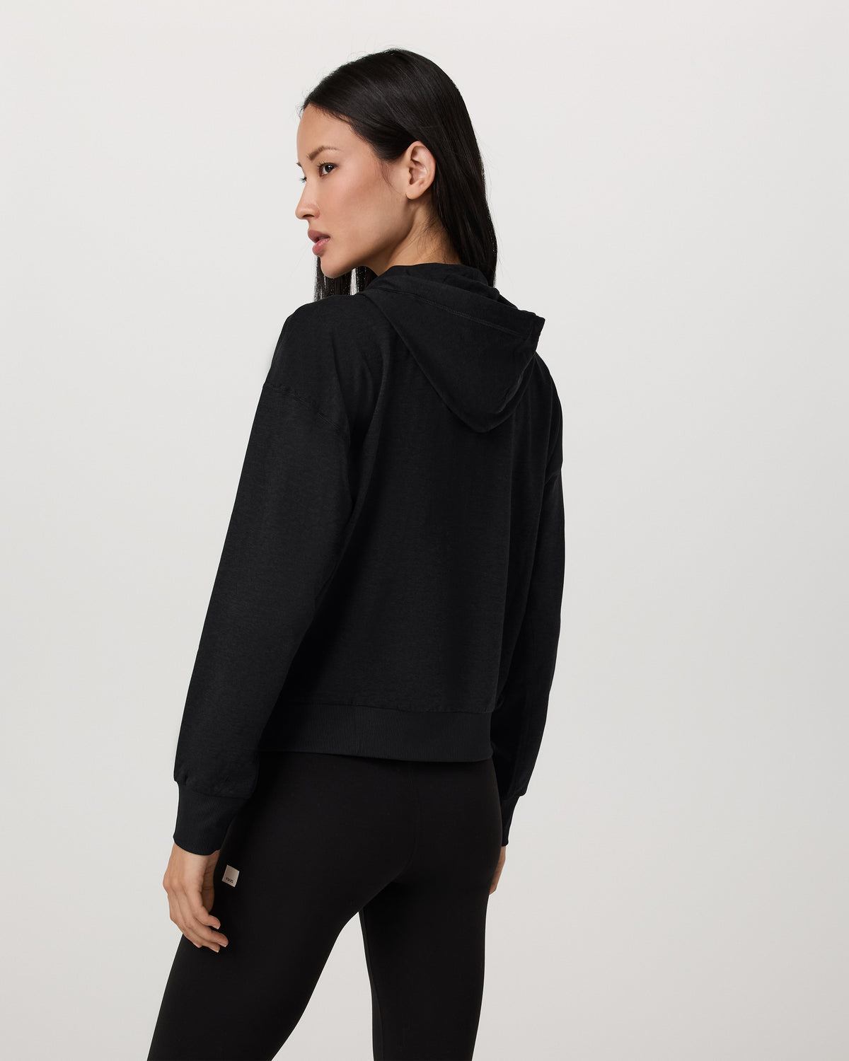 Women Vuori Halo Pullover Hoodie Women's Black Heather Hoodie