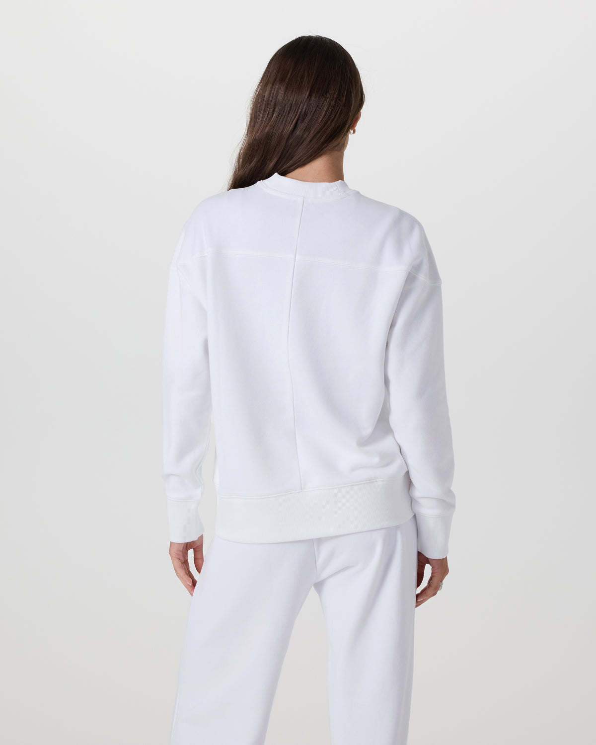 Women Vuori Sedona Weekender Crew Women's White Pullover