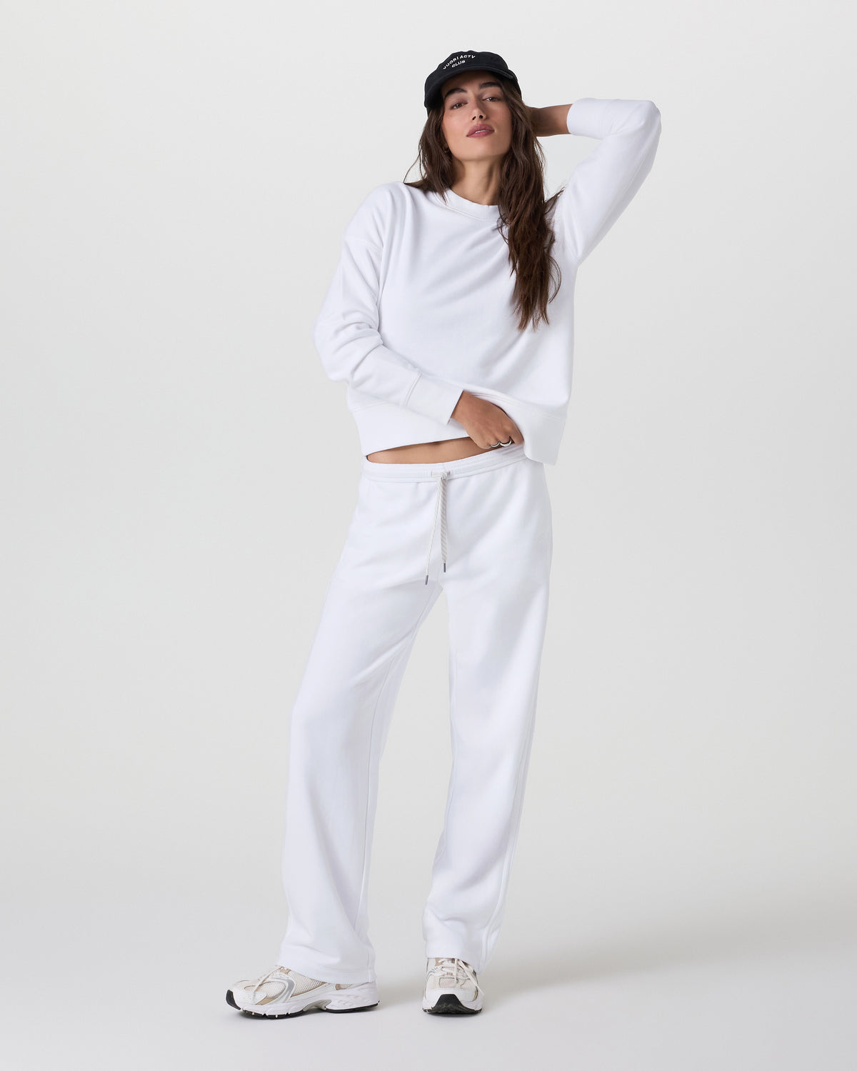 Women Vuori Sedona Weekender Crew Women's White Pullover