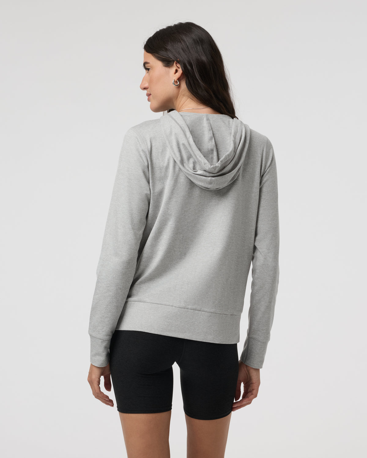 Women Vuori Halo Performance Hoodie 2.0 Light Pale Grey Hoodie