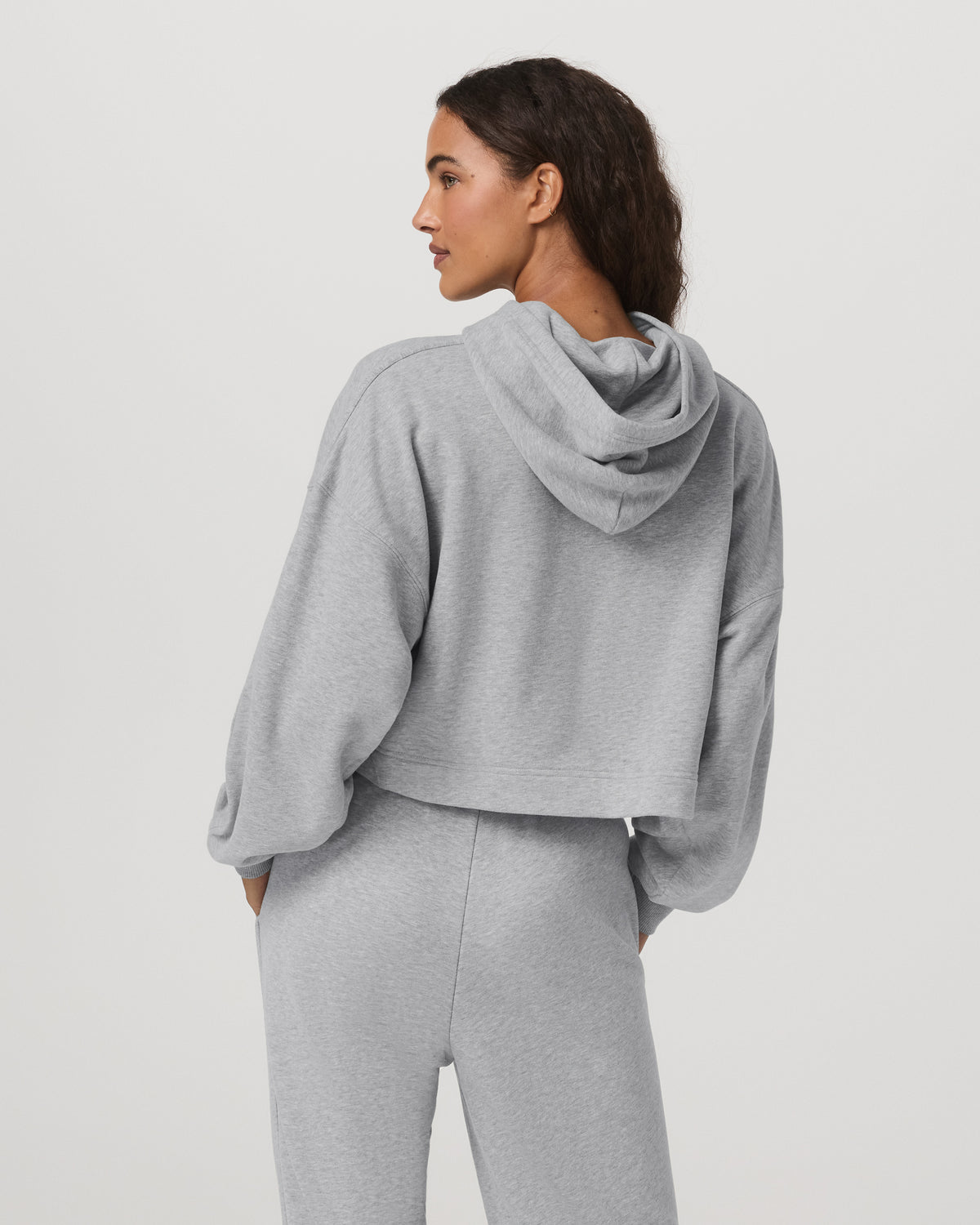 Women Vuori Sedona Pullover Hoodie Light Heather Grey Hoodie