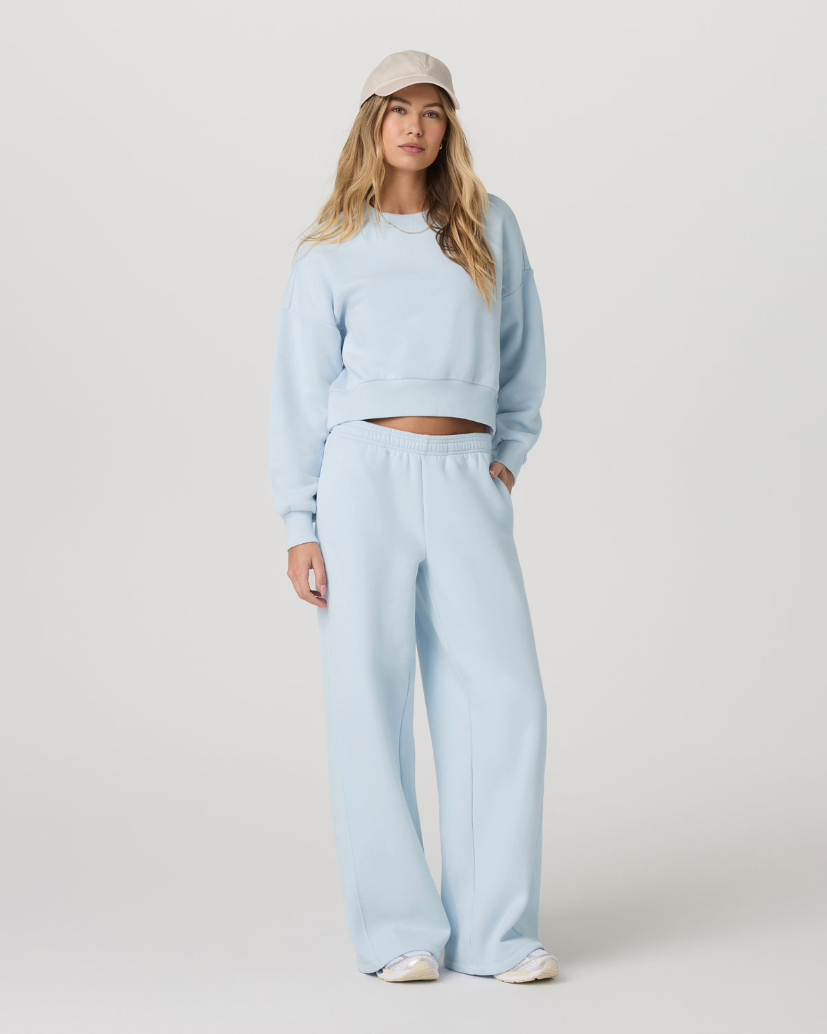 Women|New Vuori Restore Mini Crew Soft Sky