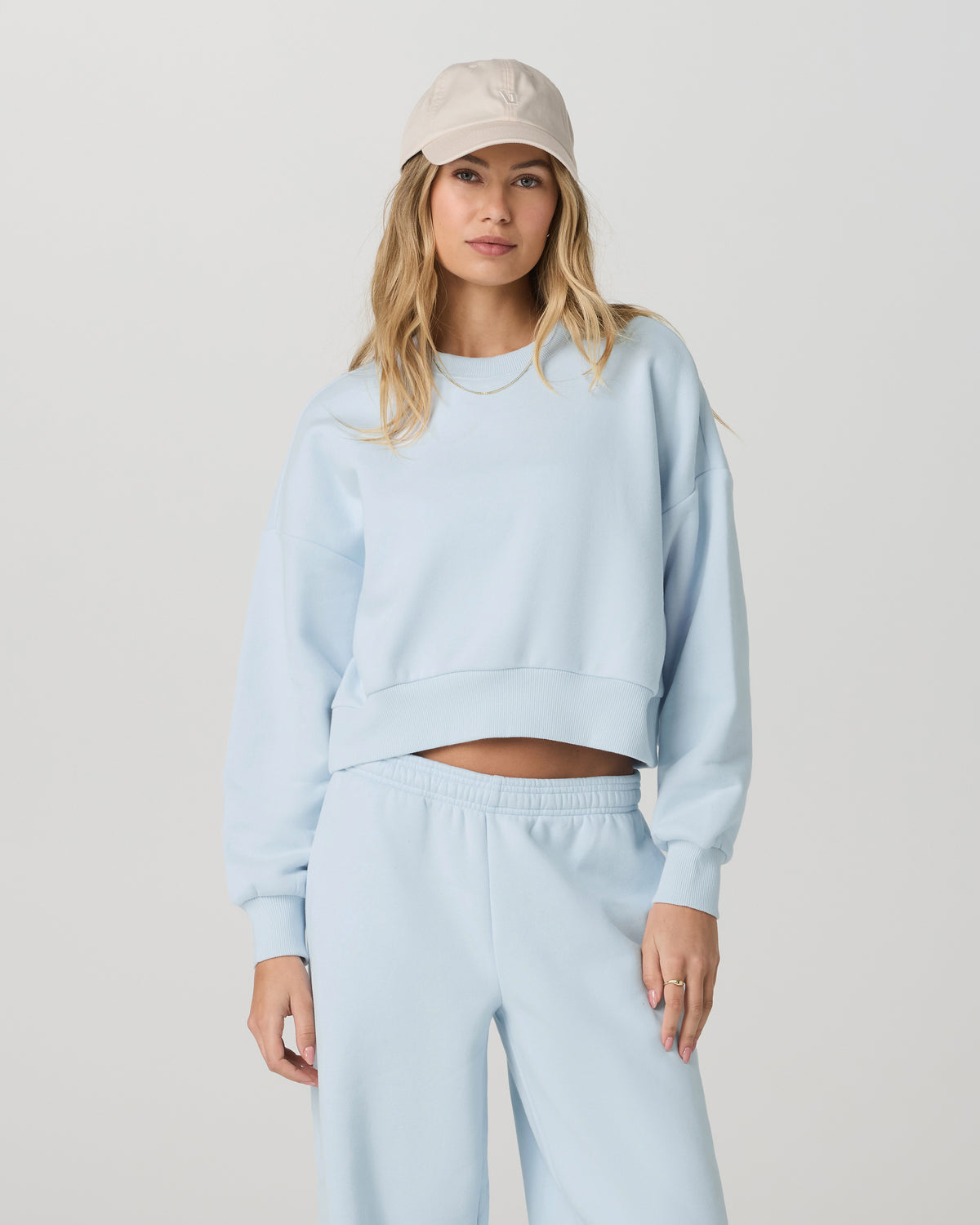 Women|New Vuori Restore Mini Crew Soft Sky