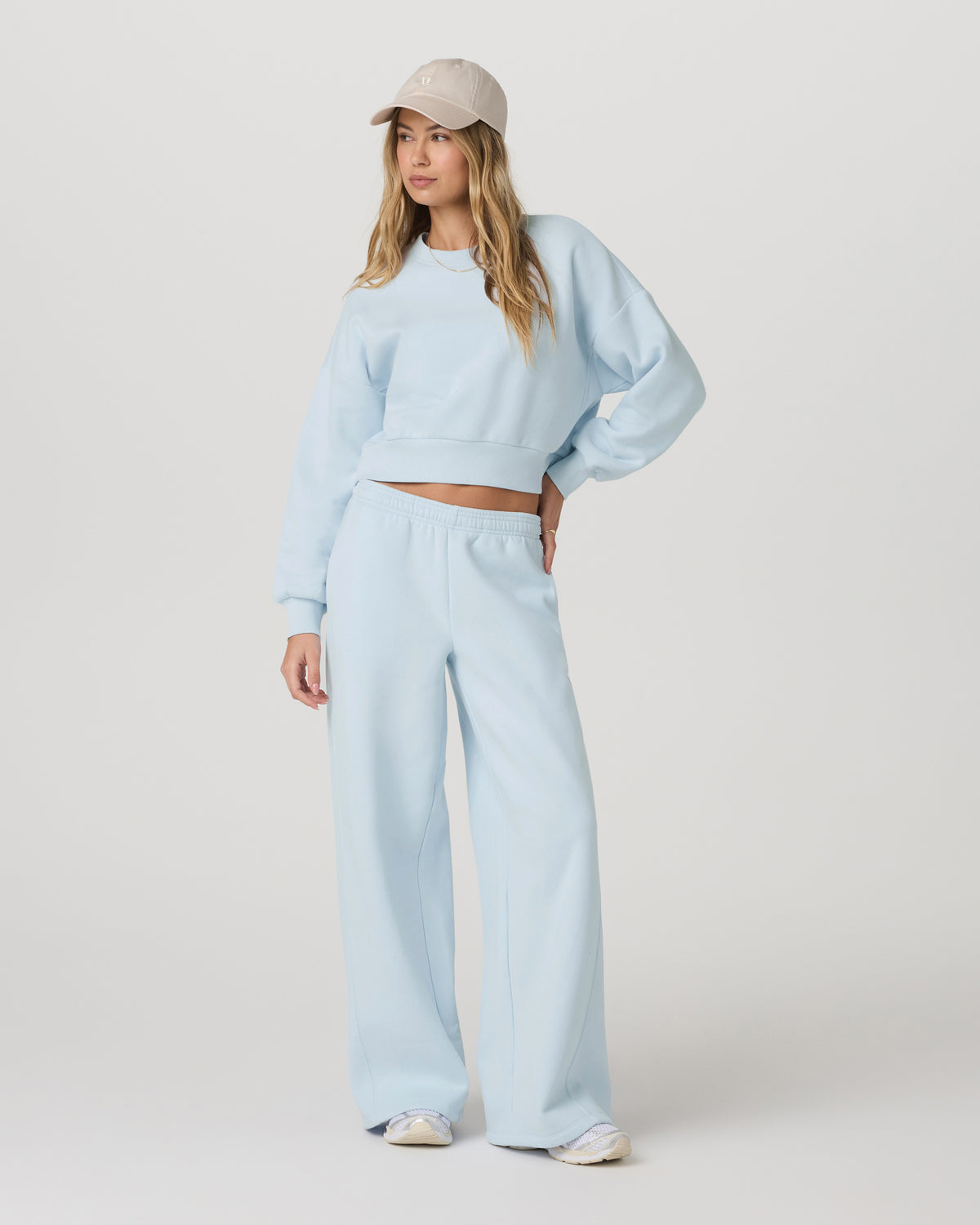 Women|New Vuori Restore Mini Crew Soft Sky