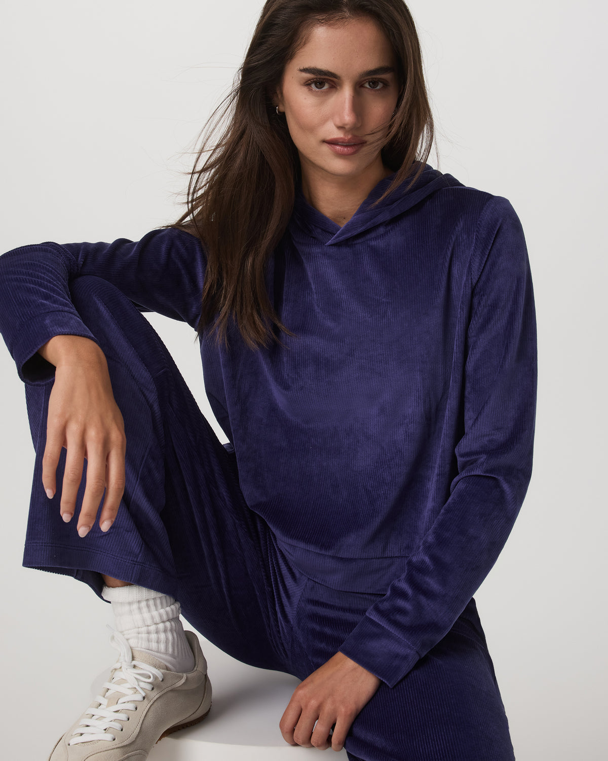 Women Vuori Haven Hoodie Women's Stellar Sky Hoodie