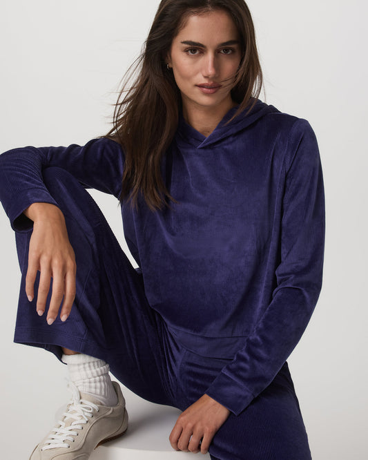 Women Vuori Haven Hoodie Women's Stellar Sky Hoodie