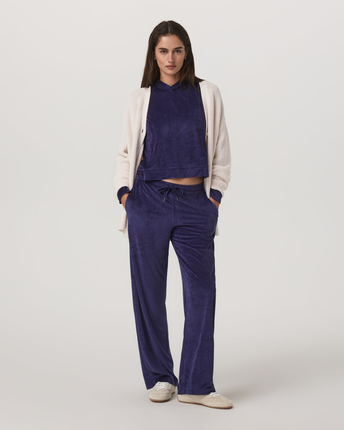 Women Vuori Haven Hoodie Women's Stellar Sky Hoodie