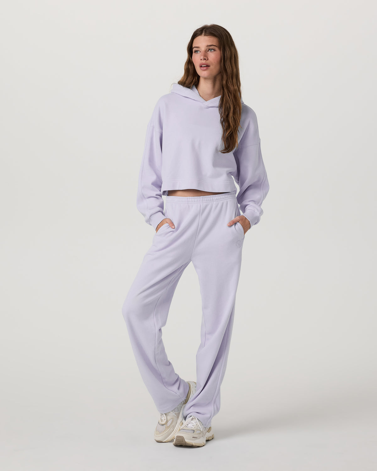 Women Vuori Sedona Pullover Hoodie Women's Lavender Ice Hoodie