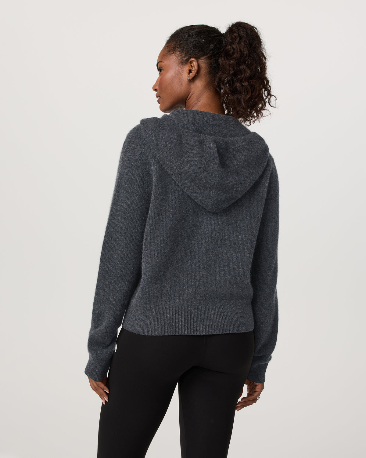 Women Vuori Émilie Cashmere Hoodie Women's Charcoal Heather