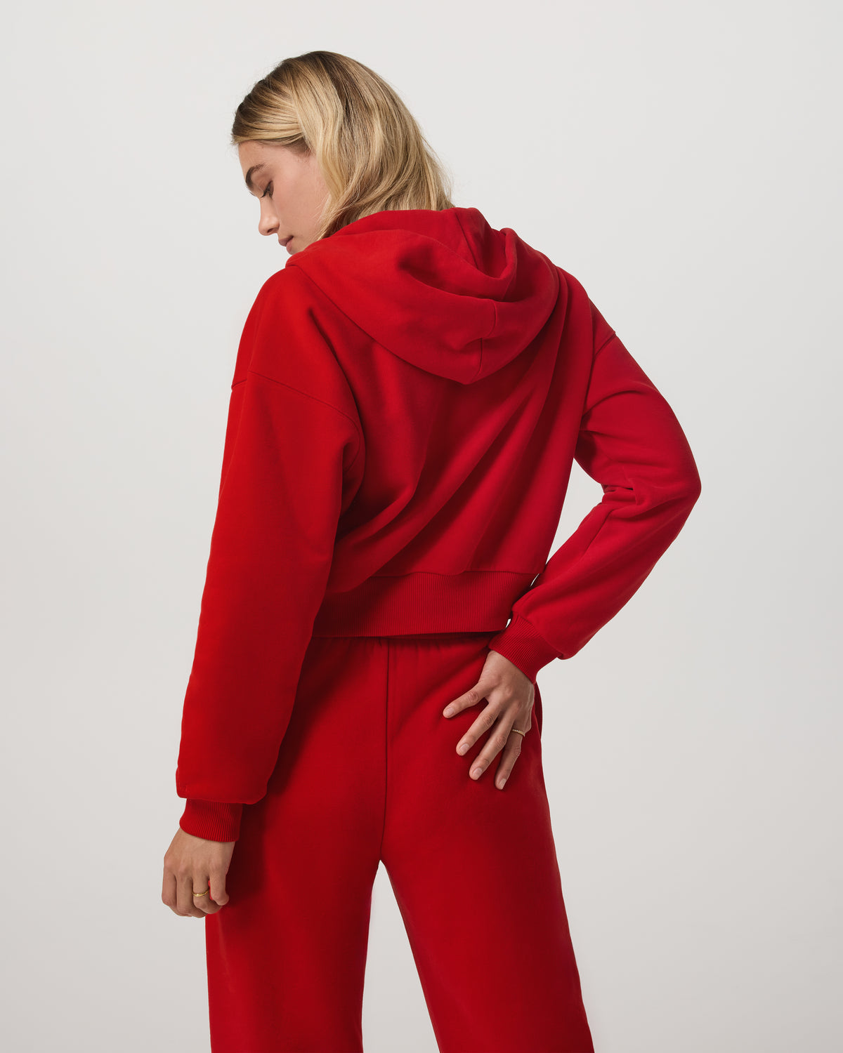 Women Vuori Restore Mini Full Zip Hoodie Women's Cherry Jacket
