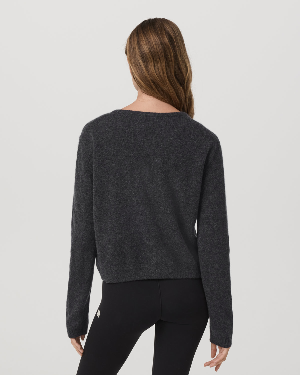 Women Vuori Émilie Cashmere Cardi Women's Charcoal Heather