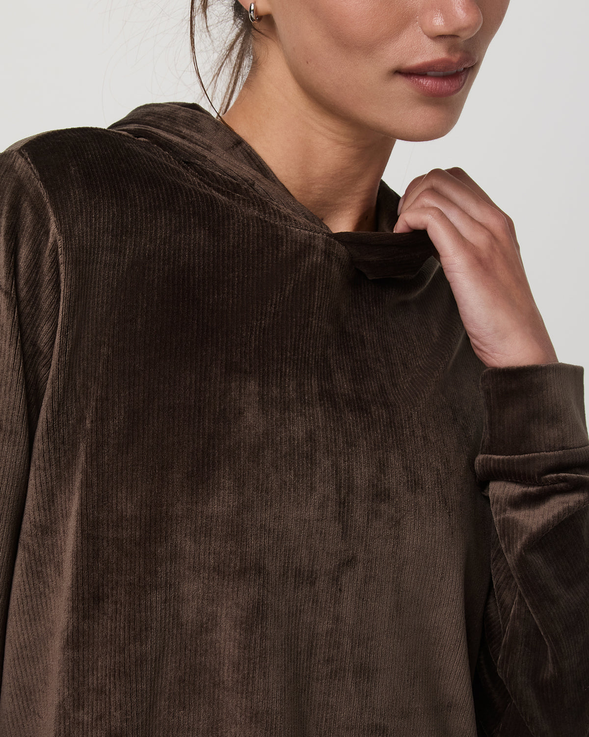 Women Vuori Haven Hoodie Women's Dark Java Hoodie