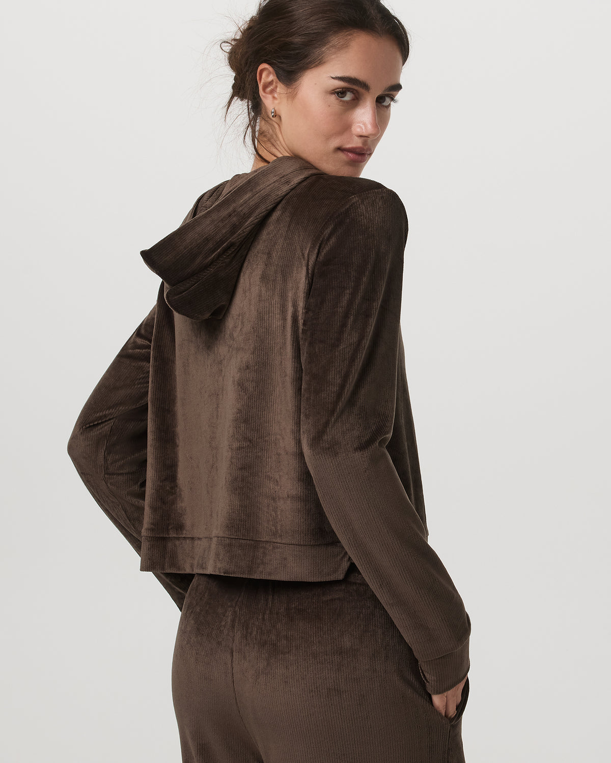 Women Vuori Haven Hoodie Women's Dark Java Hoodie