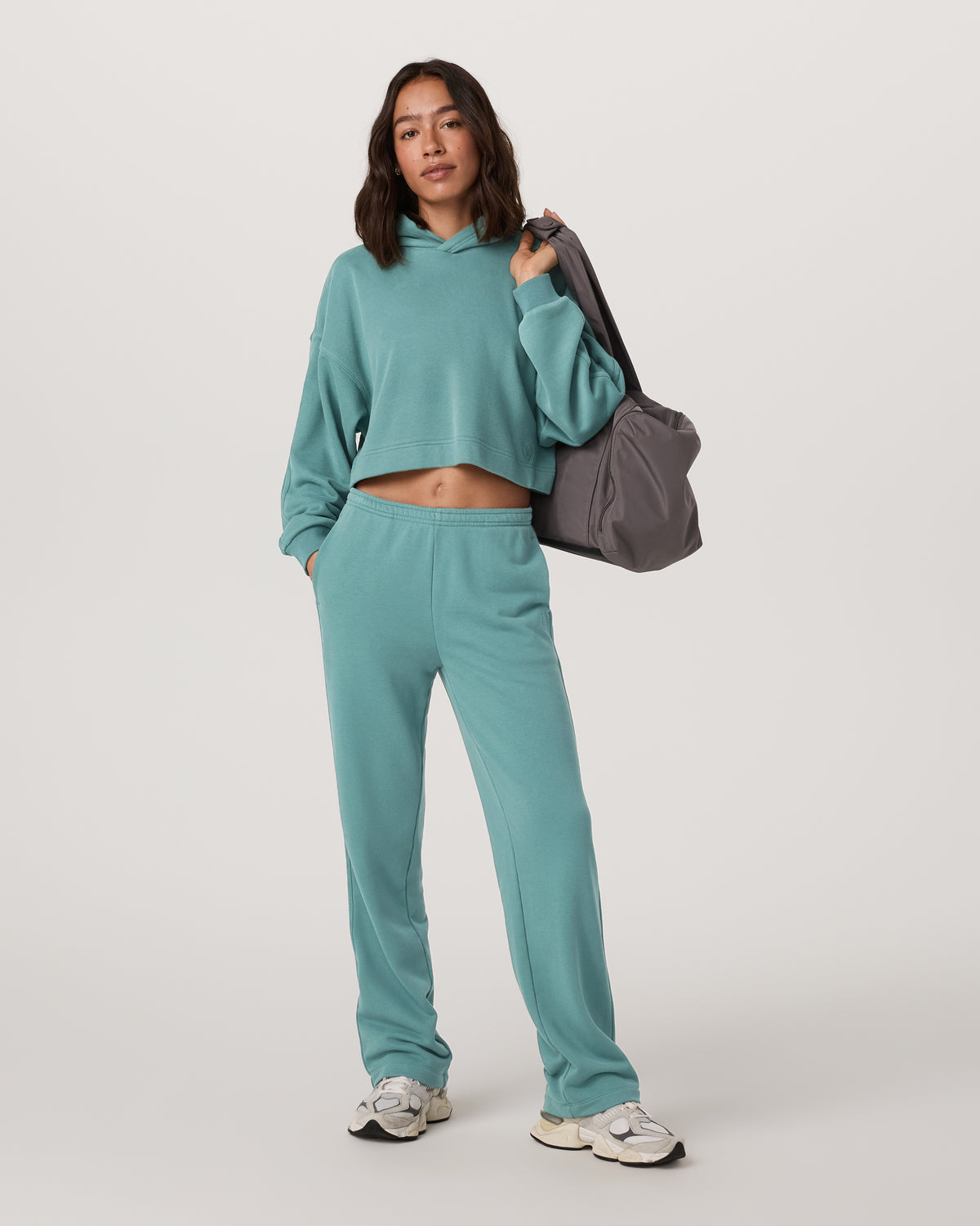 Women Vuori Sedona Pullover Hoodie Bluegrass Oversized Hoodie