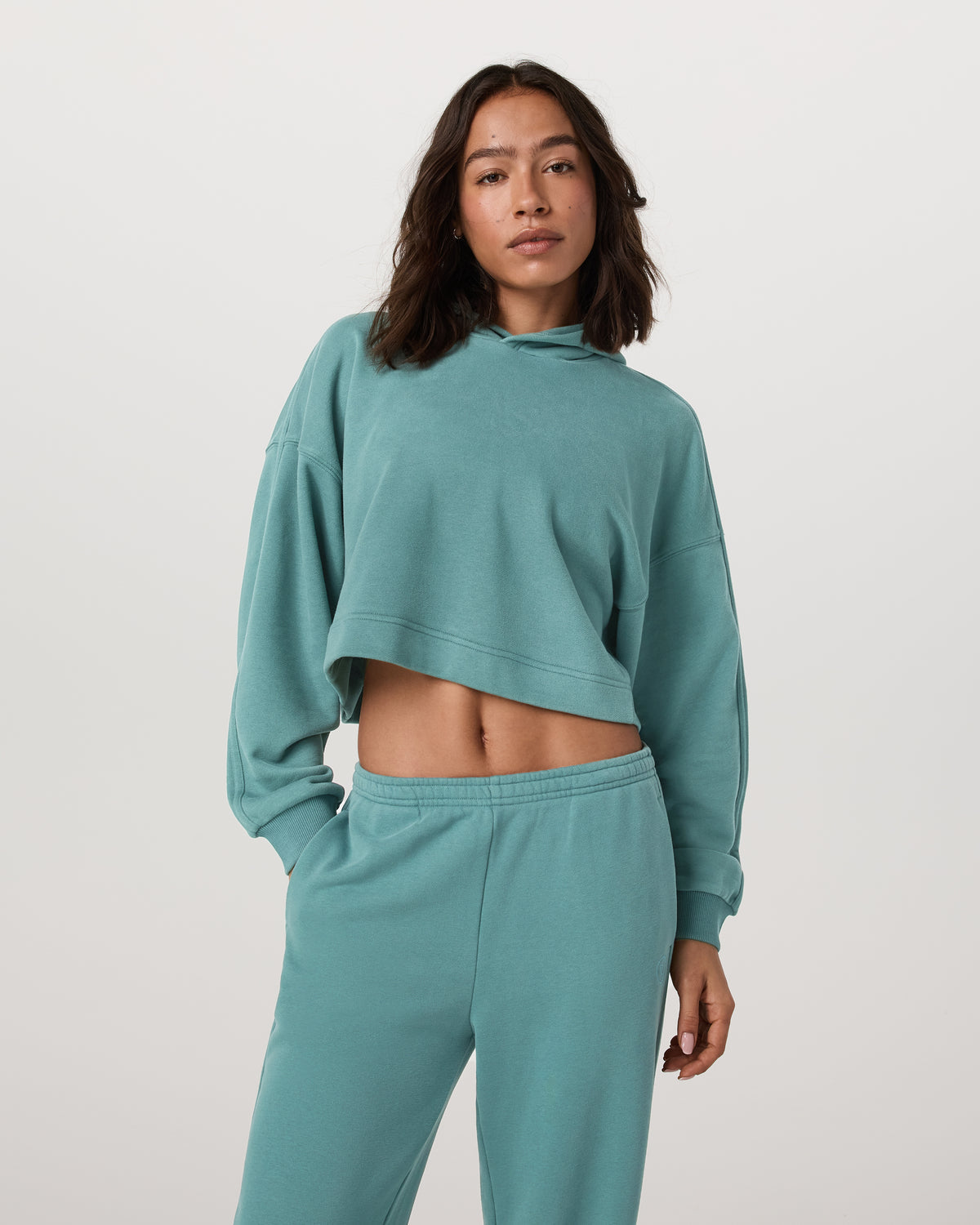 Women Vuori Sedona Pullover Hoodie Bluegrass Oversized Hoodie