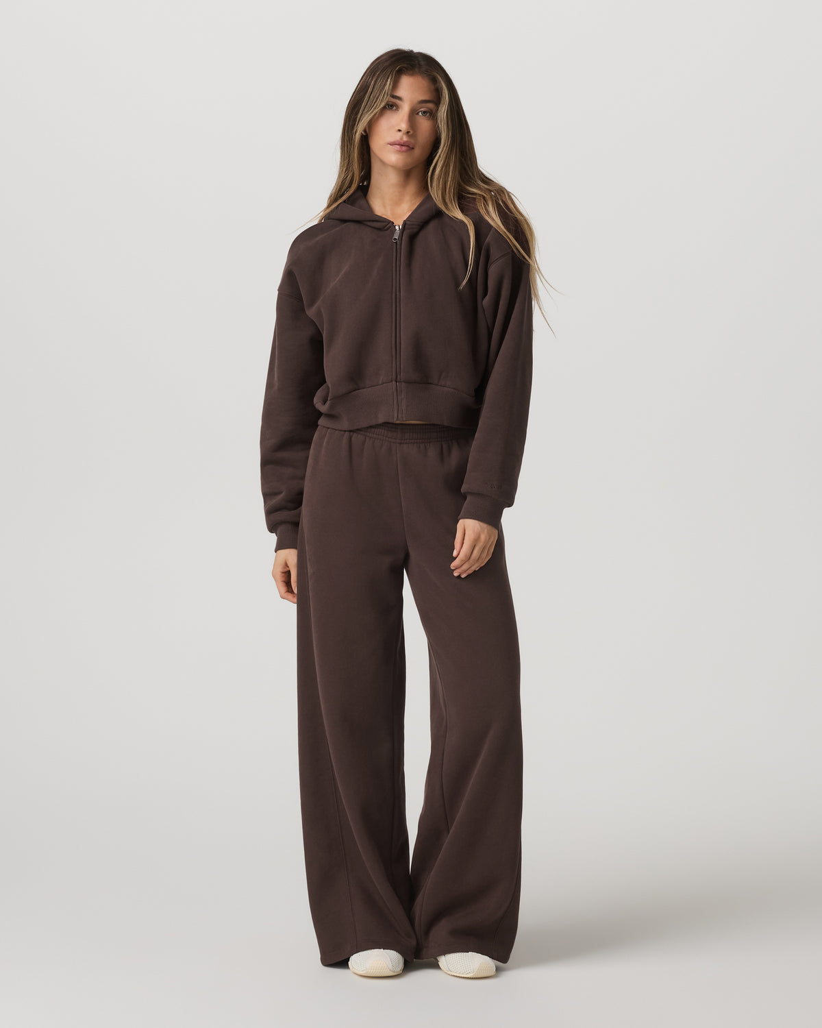 Women Vuori Restore Mini Full Zip Hoodie Women's Java Jacket