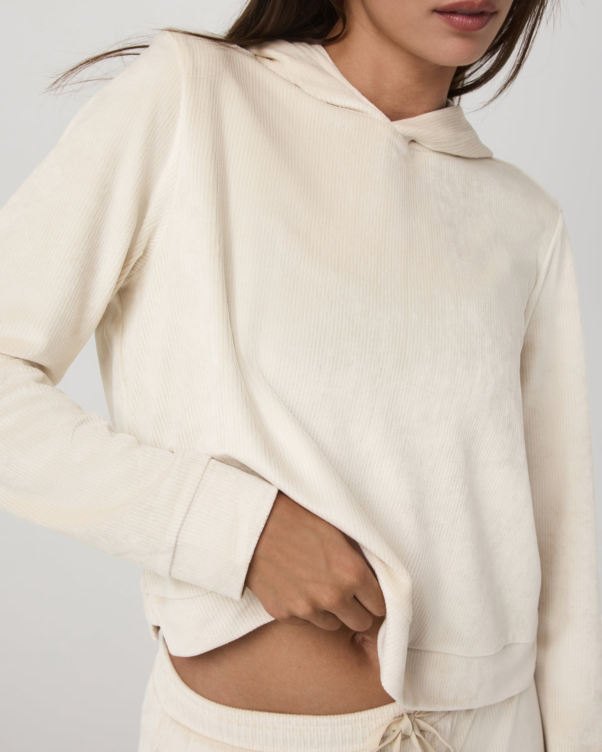 Women Vuori Haven Hoodie Women's Bone Hoodie