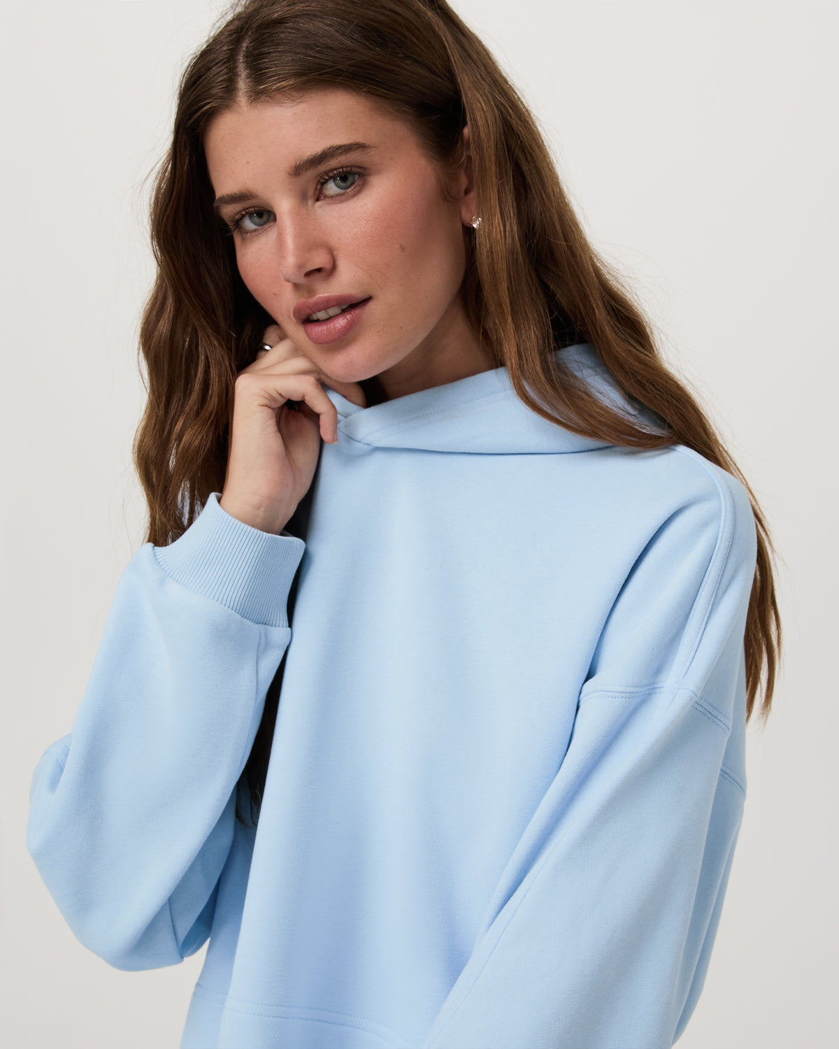 Women Vuori Sedona Pullover Hoodie Women's Crystal Blue Hoodie
