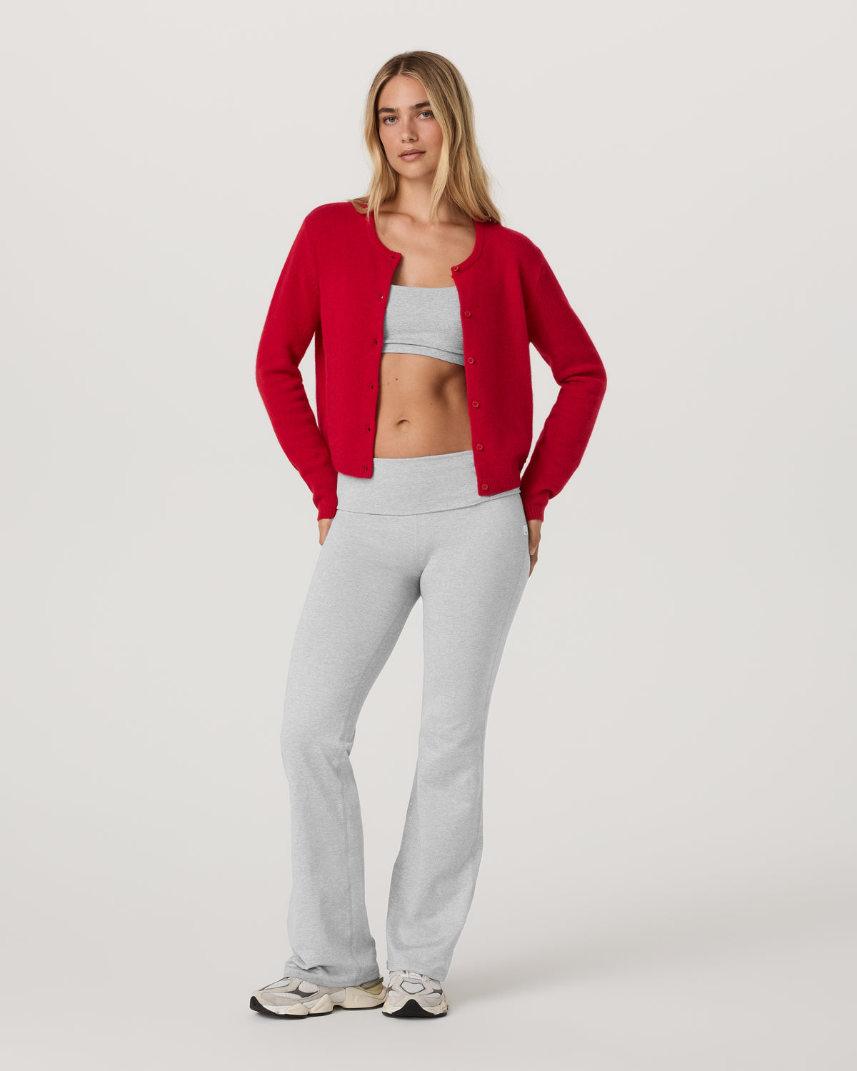 Women Vuori Émilie Cashmere Cardi Women's Cherry Cardi
