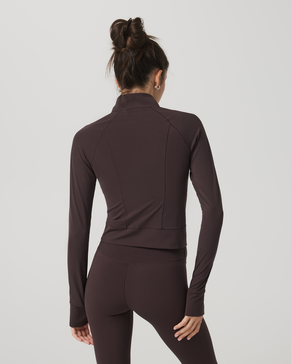 Women|New Vuori Vuori AllTheForm™ Fitness Jacket Women's French Roast Jacket