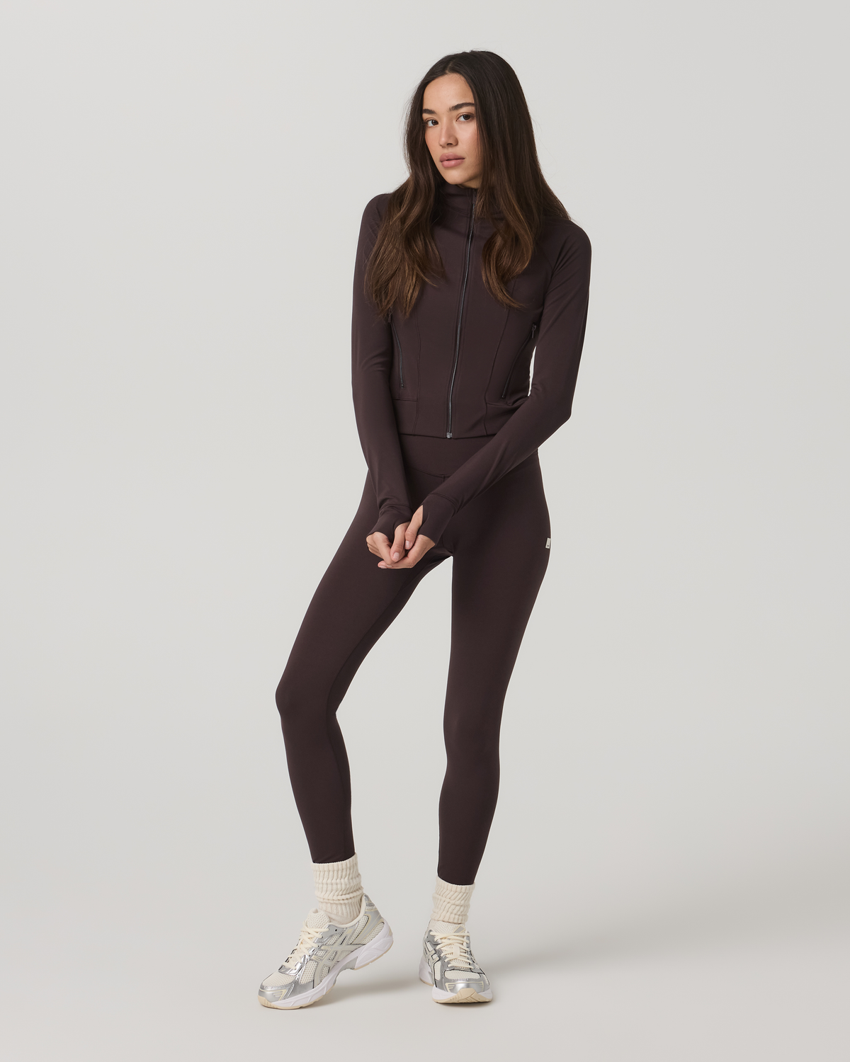 Women|New Vuori Vuori AllTheForm™ Fitness Jacket Women's French Roast Jacket