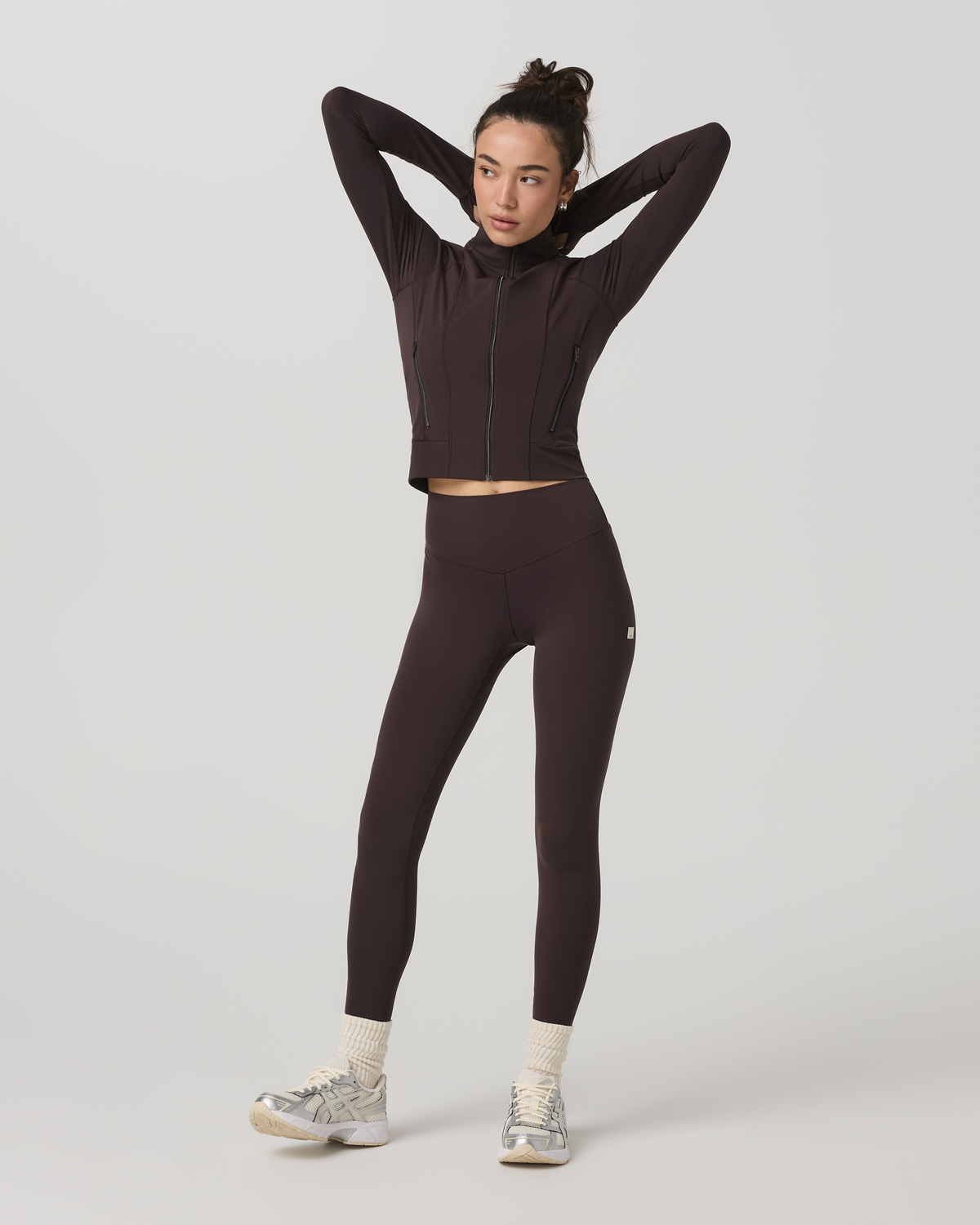Women|New Vuori Vuori AllTheForm™ Fitness Jacket Women's French Roast Jacket