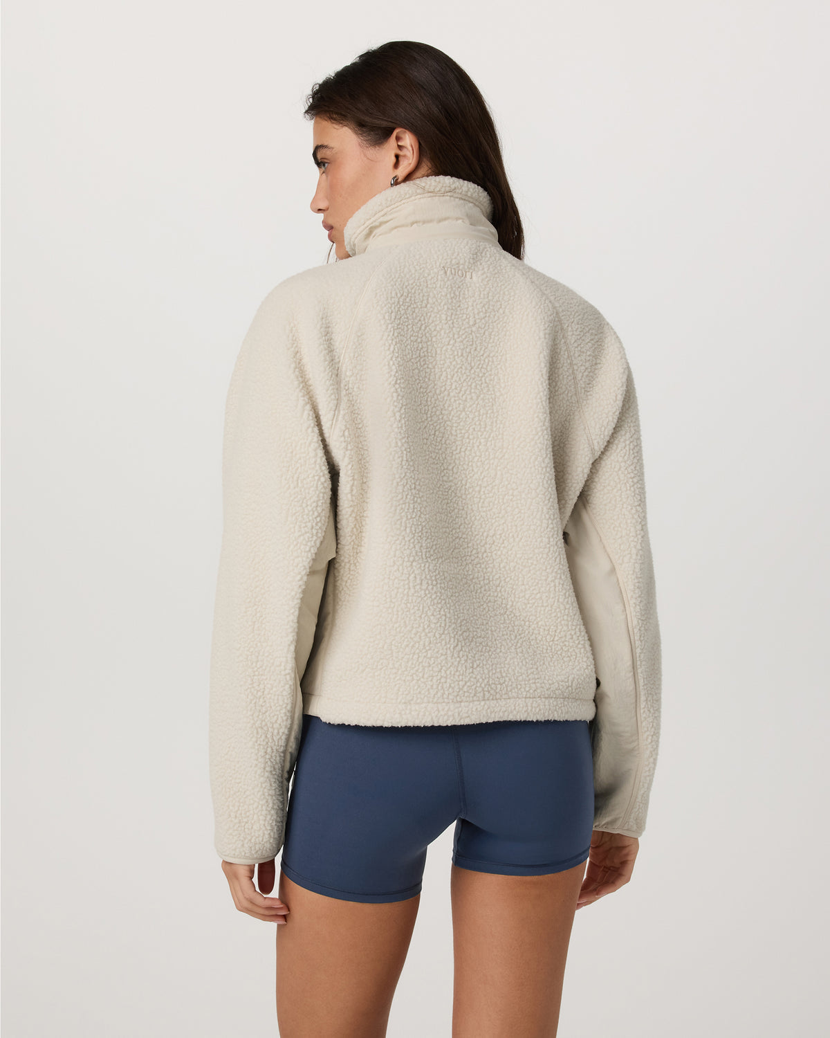 Women Vuori Alpine Jacket Women's Cozy Fleece Jacket in Bone