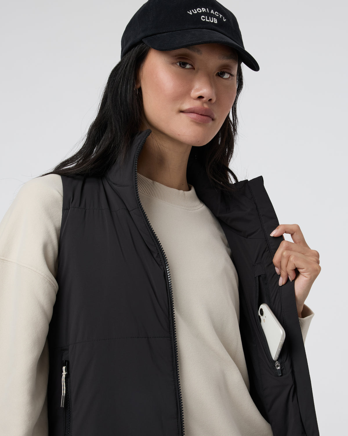 Women Vuori Canyon Insulated Vest Women's Black Vest