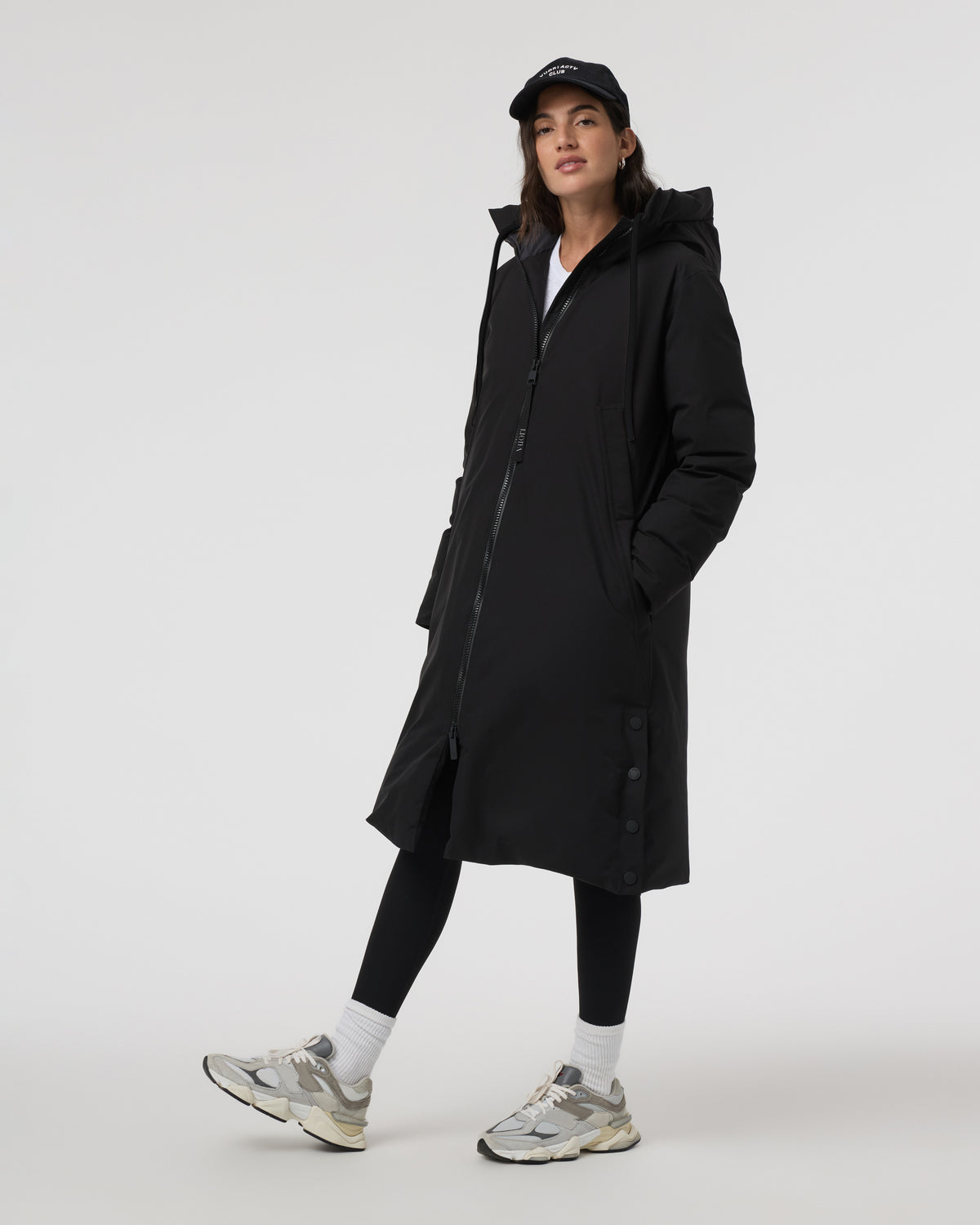 Women Vuori Icelandic Anorak Women's Black Waterproof Jacket