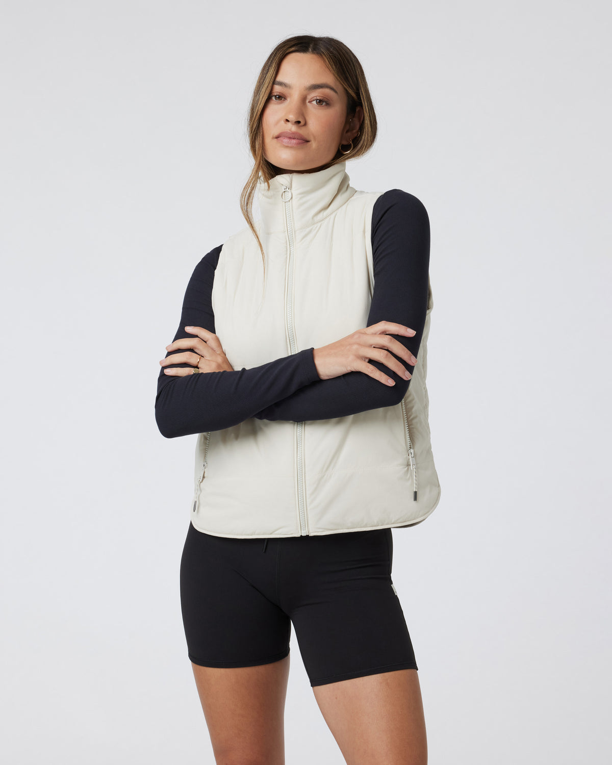 Women Vuori Canyon Insulated Vest Bone Lightweight Vest