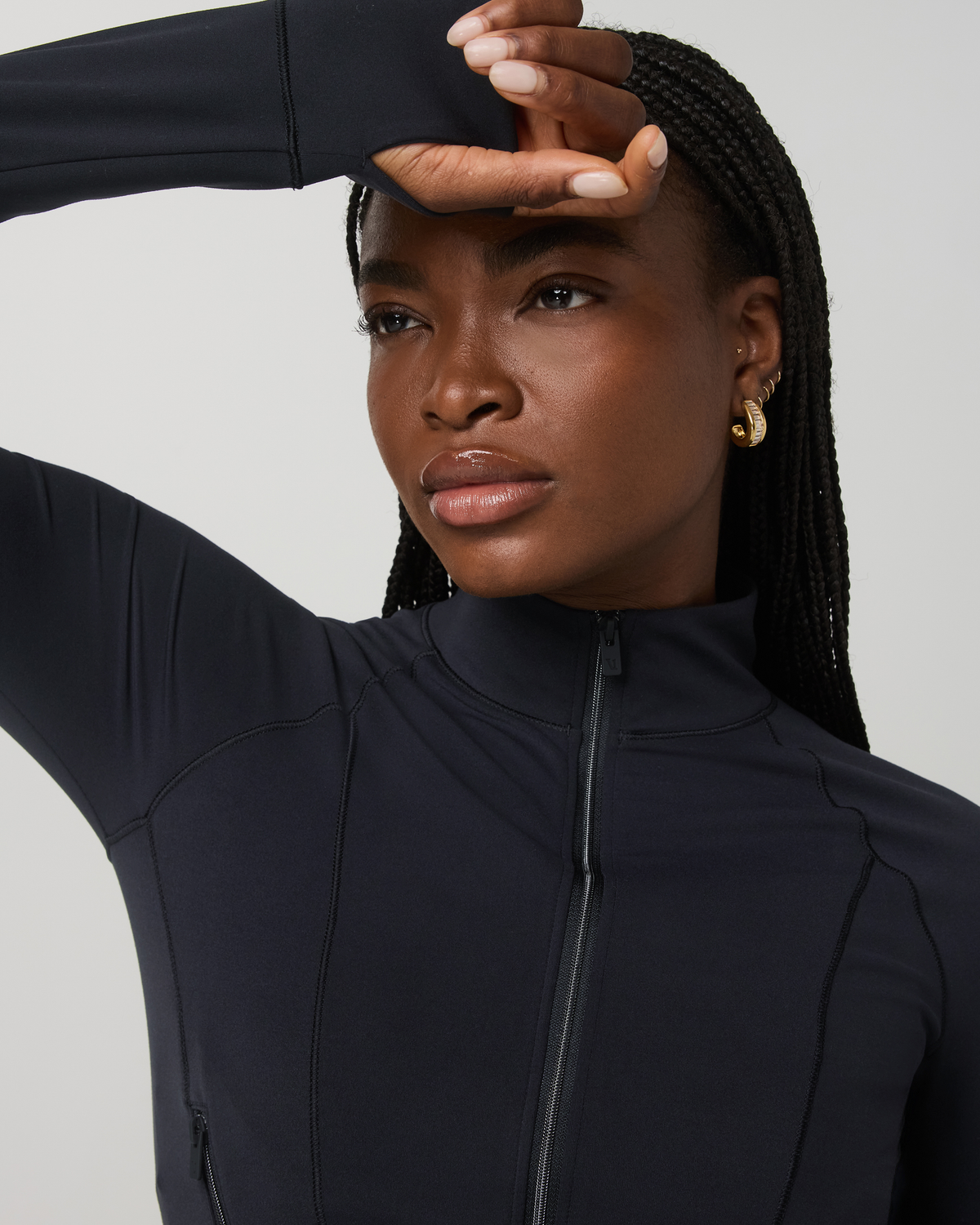 Women|New Vuori Vuori AllTheForm™ Fitness Jacket Women's Black Workout Jacket