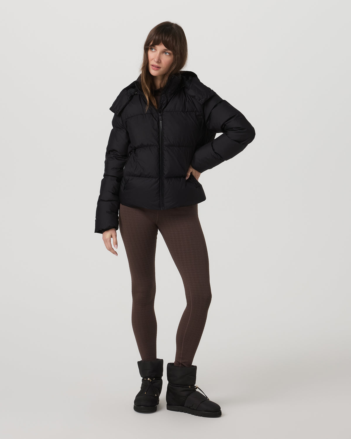 Women|New Vuori Alta Down Jacket Women's Black Puffer Jacket