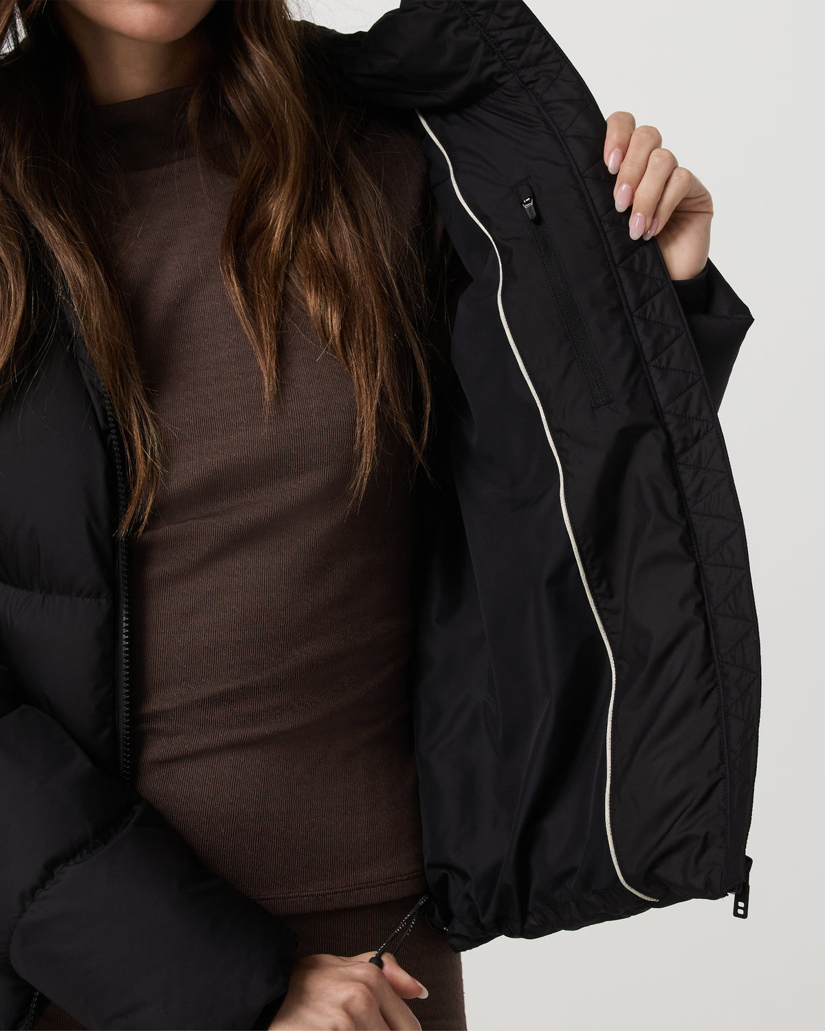 Women|New Vuori Alta Down Jacket Women's Black Puffer Jacket