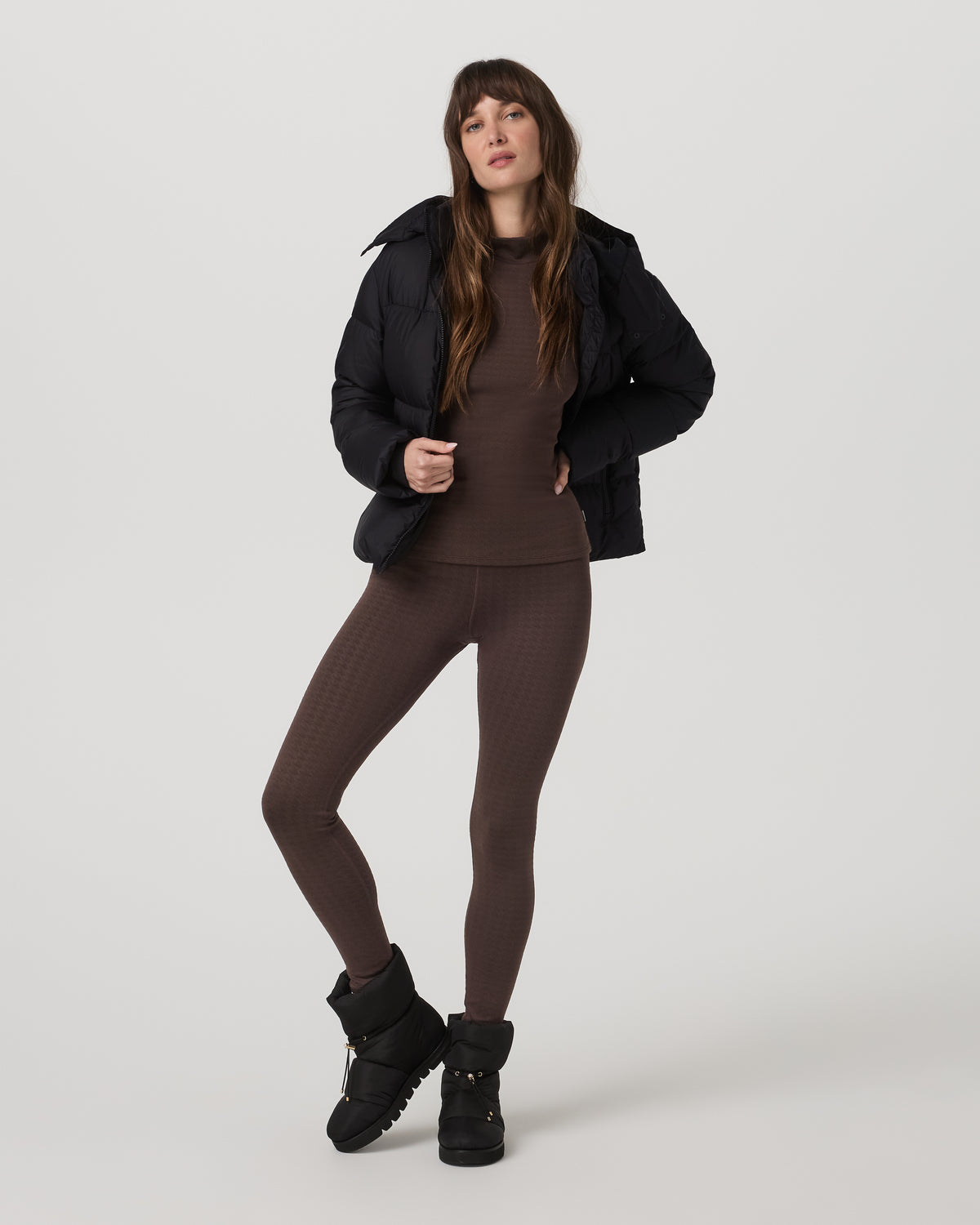 Women|New Vuori Alta Down Jacket Women's Black Puffer Jacket