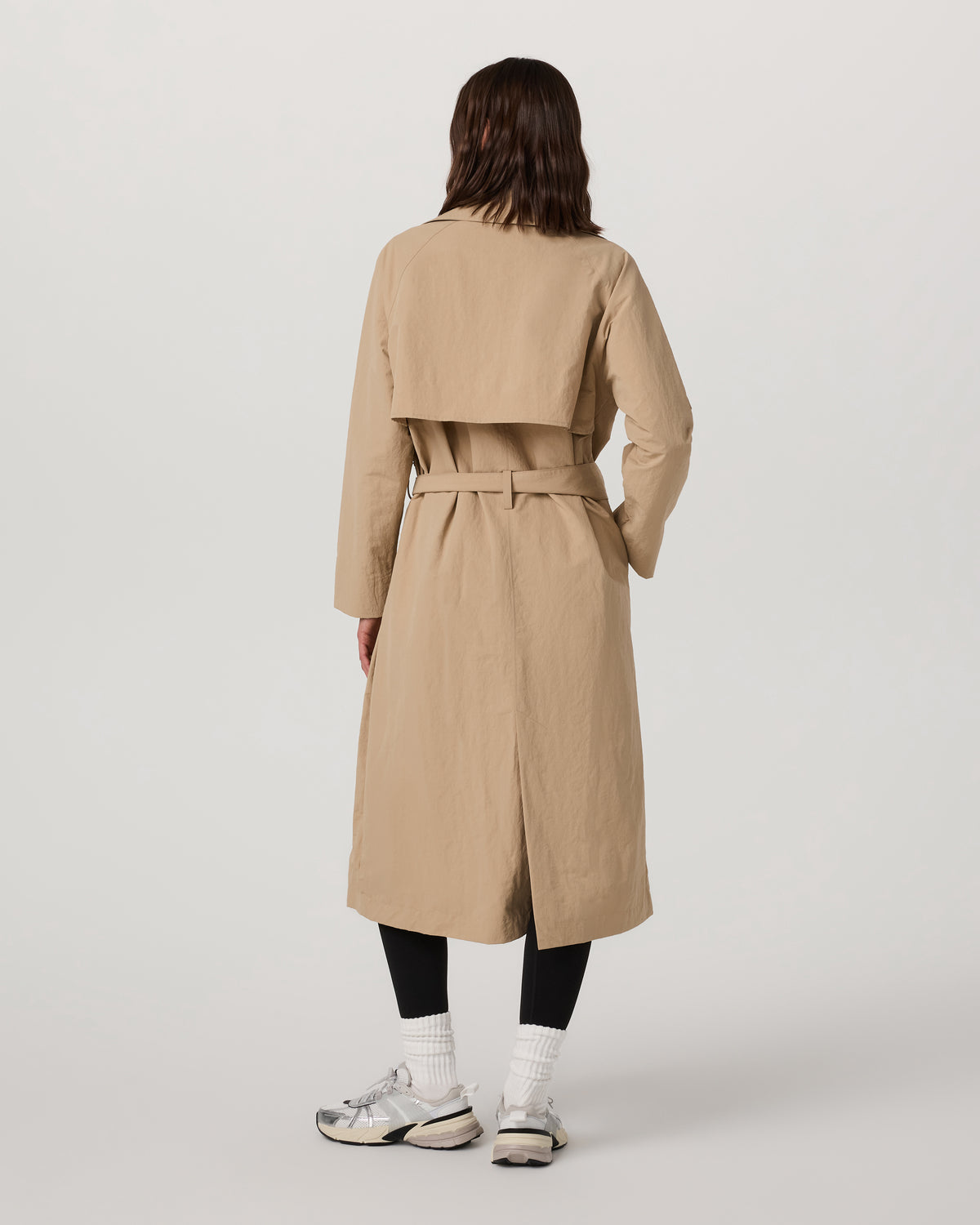 Women Vuori Rhodes Trench Coat Classic Women's Khaki Trench